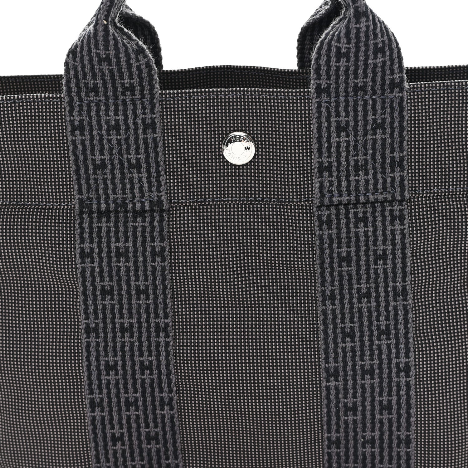 Canvas Herline PM Tote Grey