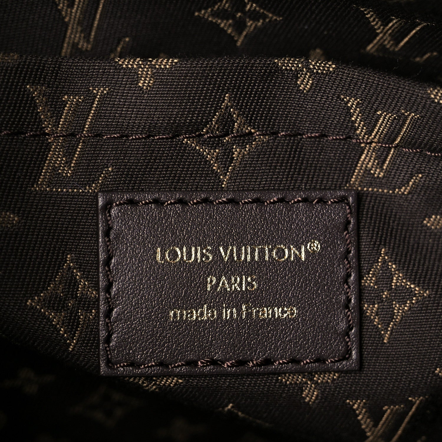 Suede Monogram Express MM Hazelnut