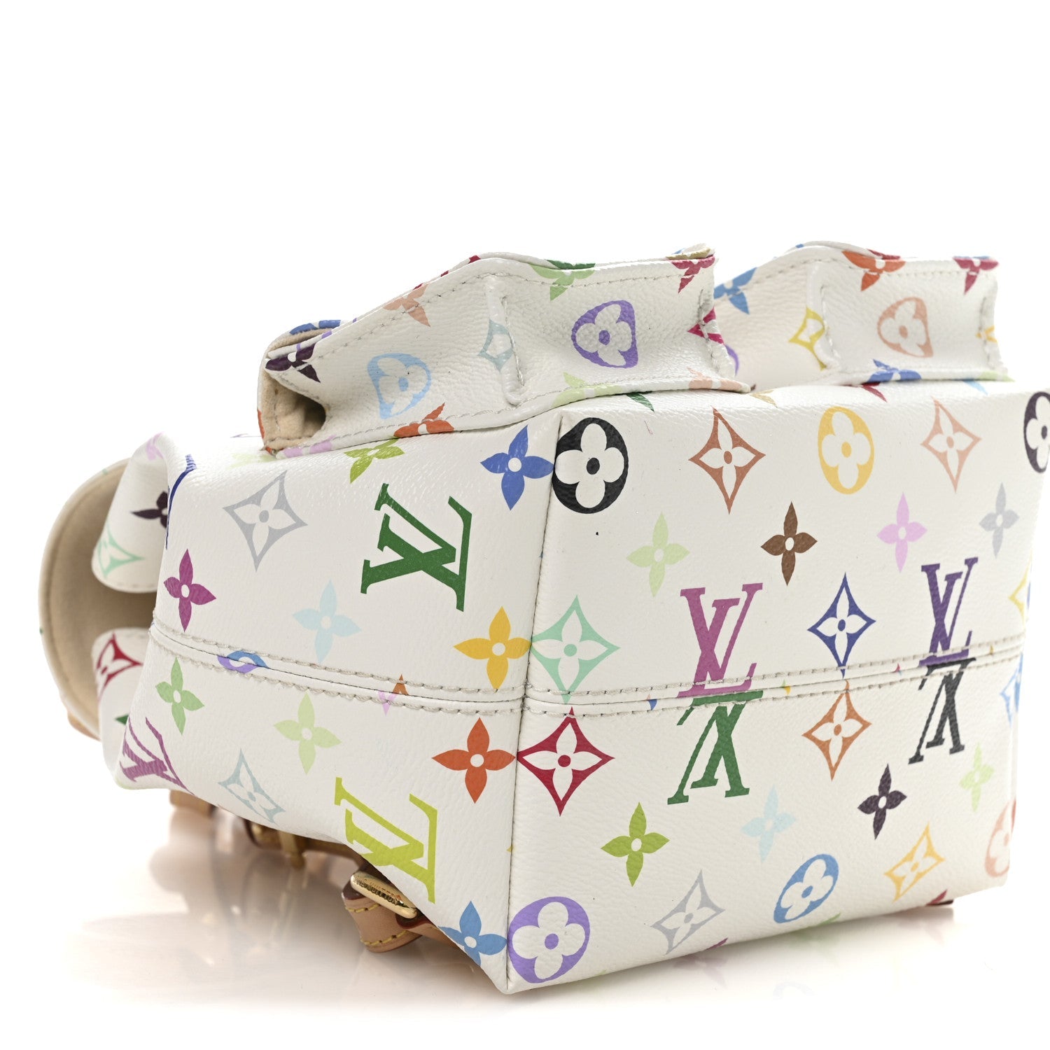 LV X TM Monogram Multicolor Venice Backpack White