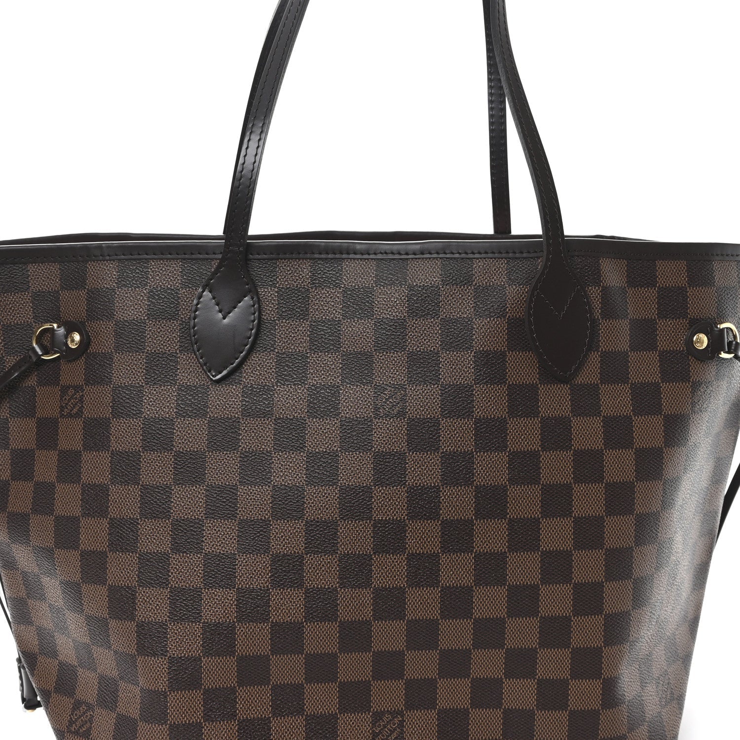 Damier Ebene Neo Neverfull MM Rose Ballerine
