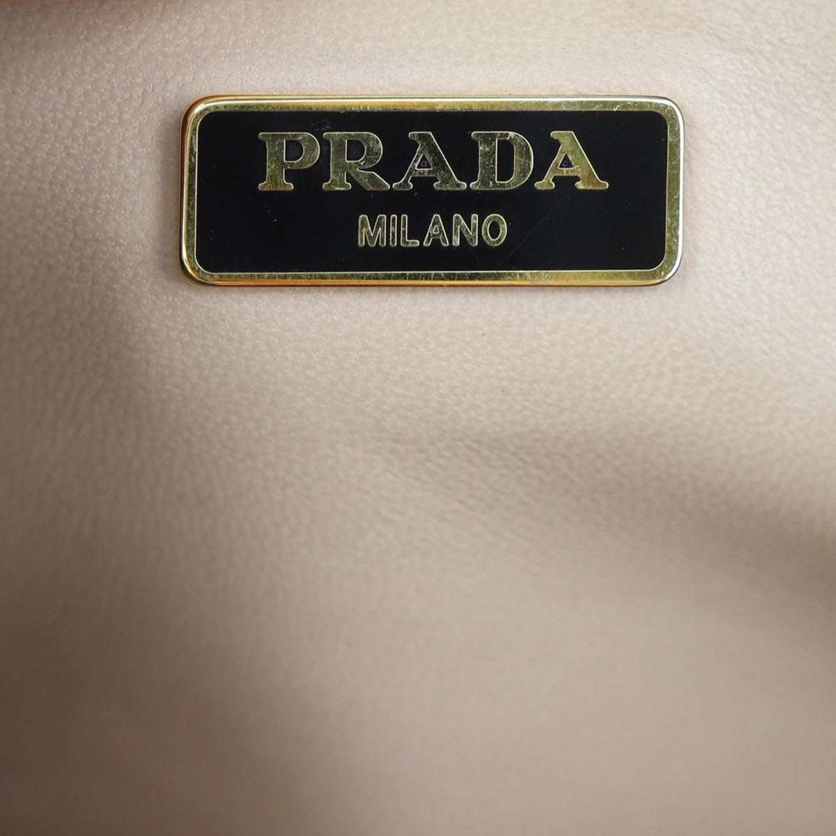Prada Saffiano Camera Crossbody Chain Bag