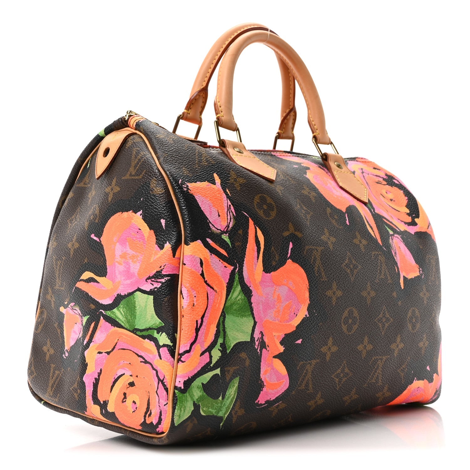 Monogram Roses Speedy 30