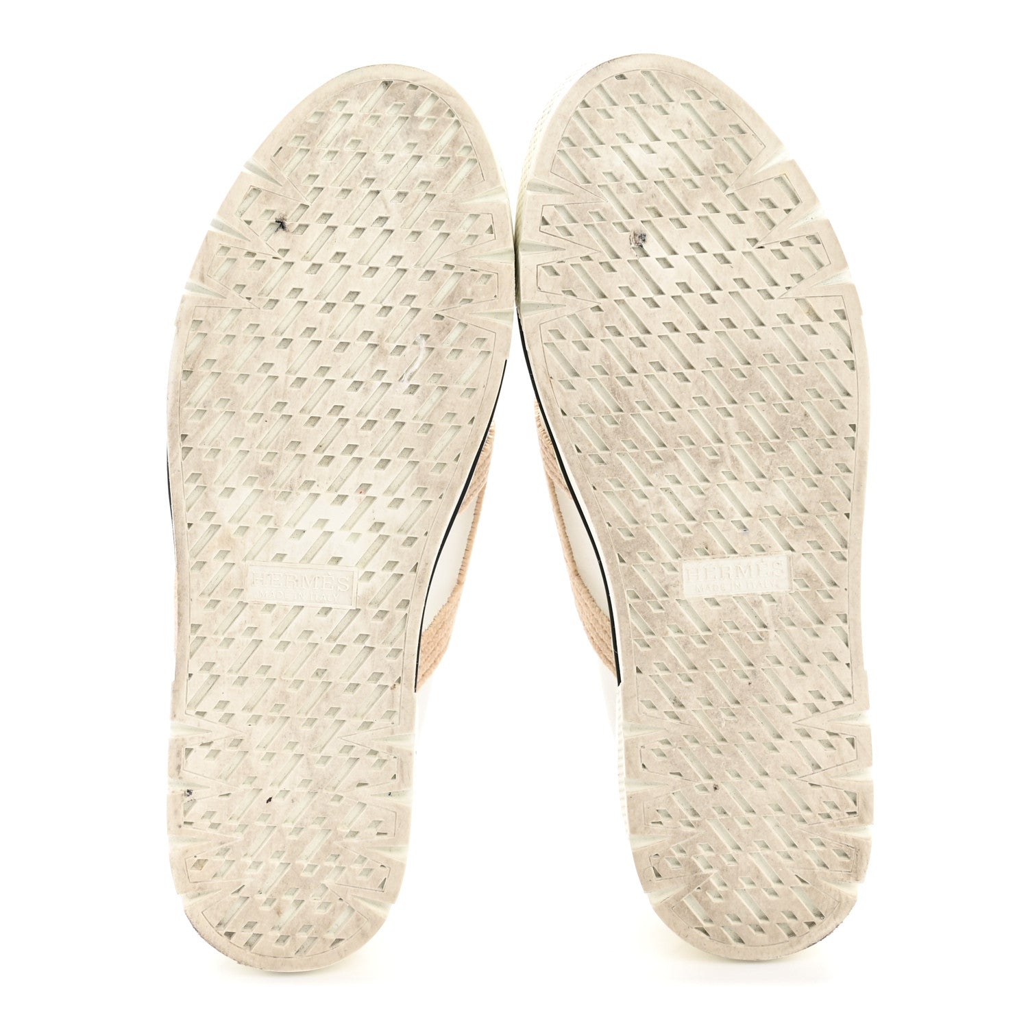 Calfskin Woolskin Dare Sneakers 36 White Ecru