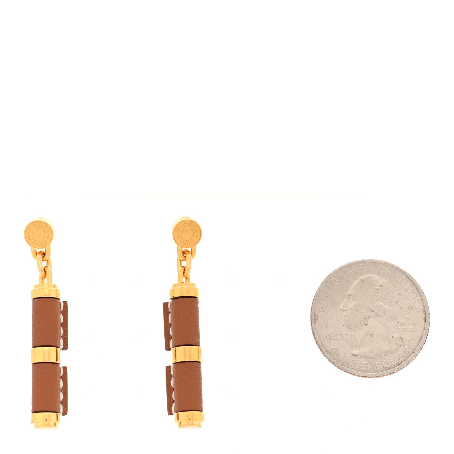 Swift PM Charniere Earrings Gold