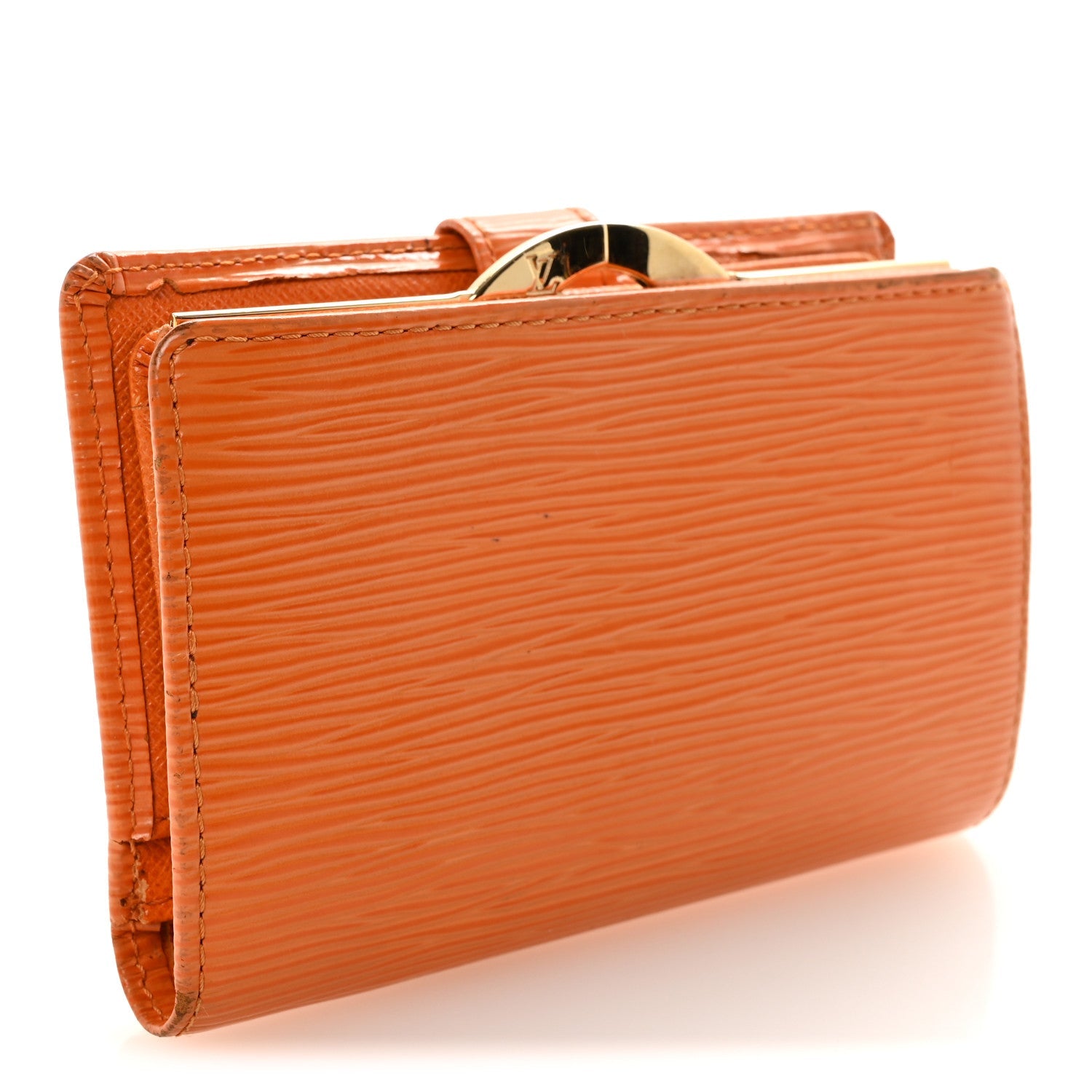 Epi French Purse Wallet Mandarin