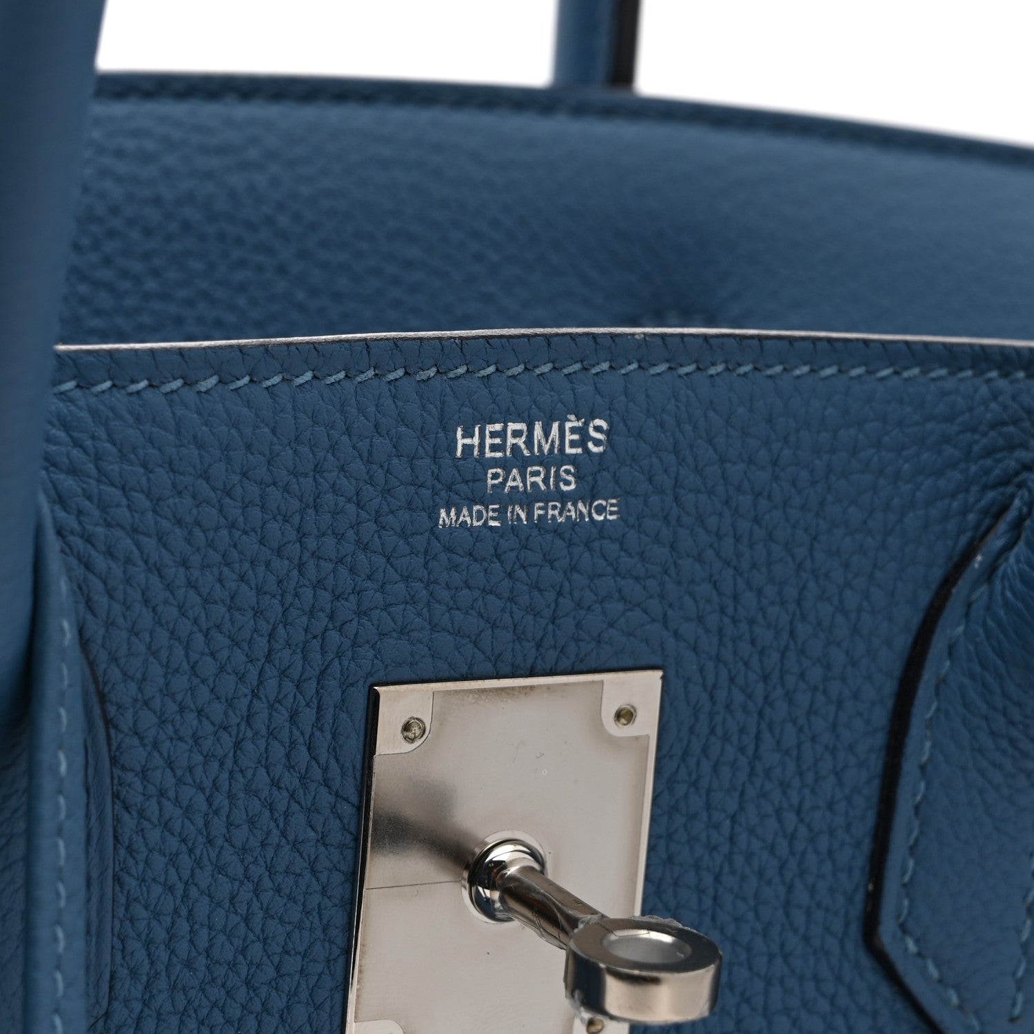 Togo BIRKIN 30 Bleu Azur