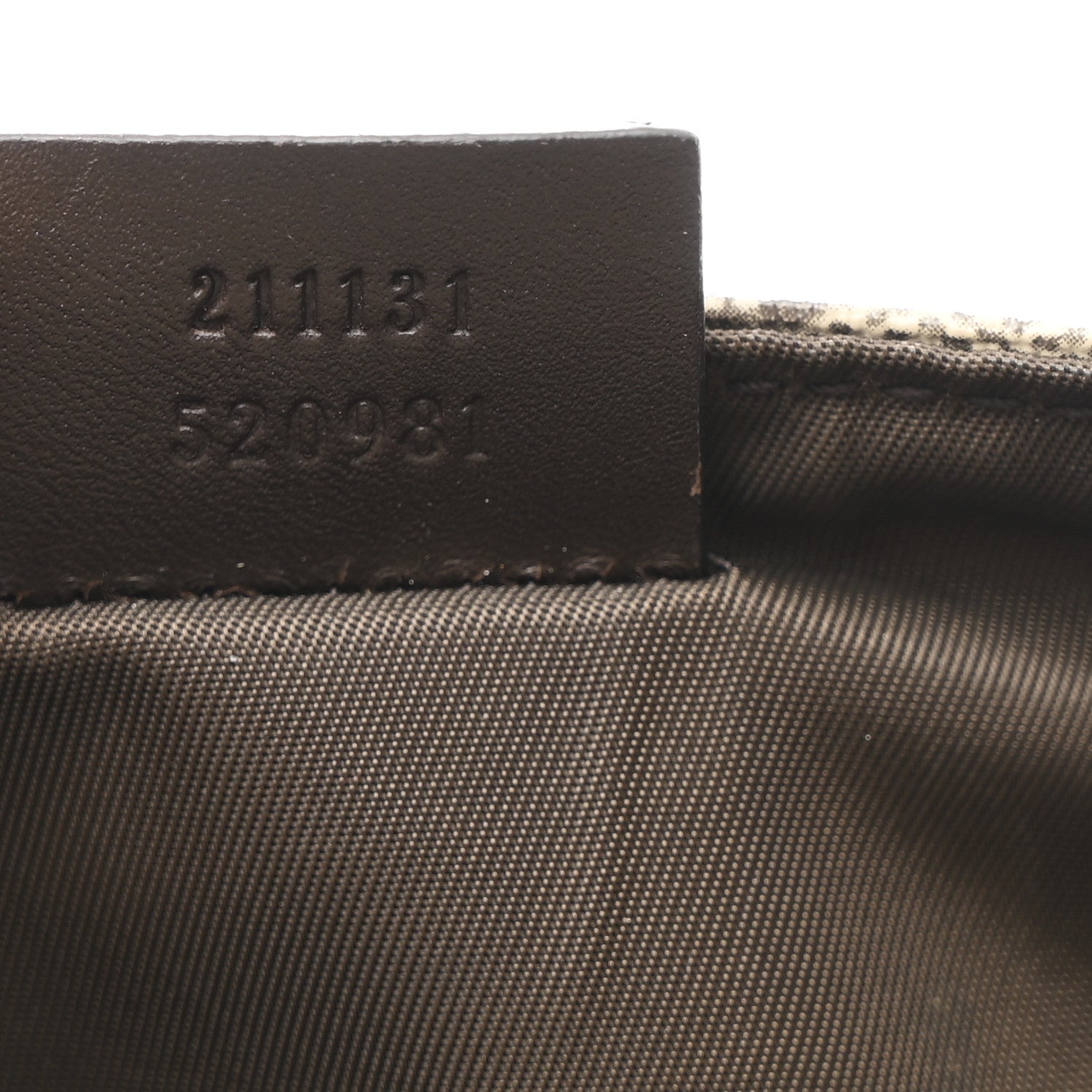 GG Plus Monogram Messenger Diaper Bag Dark Brown