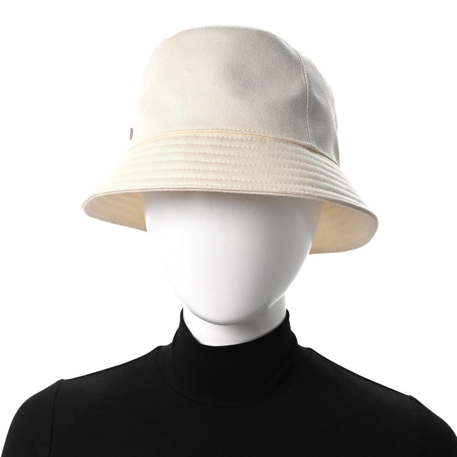 Cotton Elena Bucket Hat 59 White