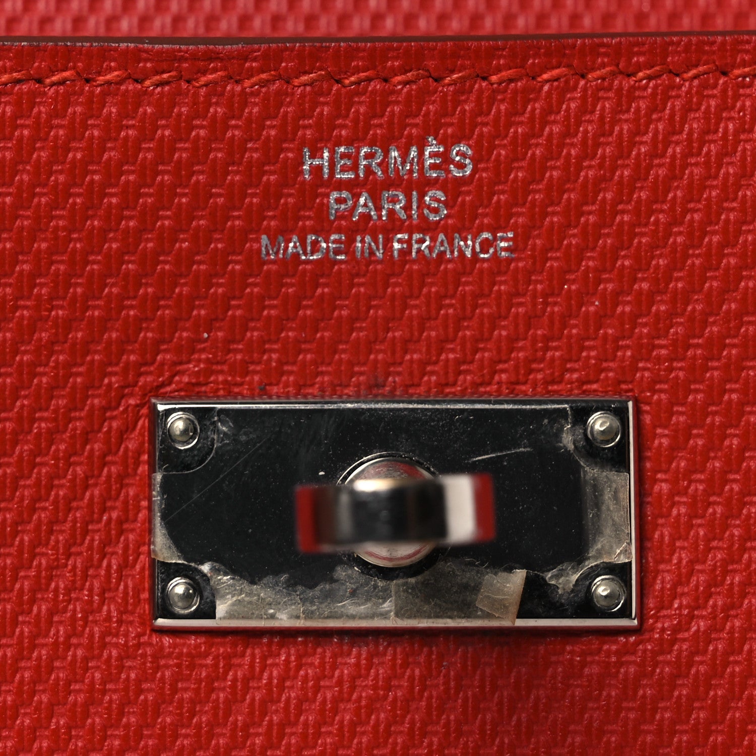 Grain d'H Kelly Longue Wallet Sanguine
