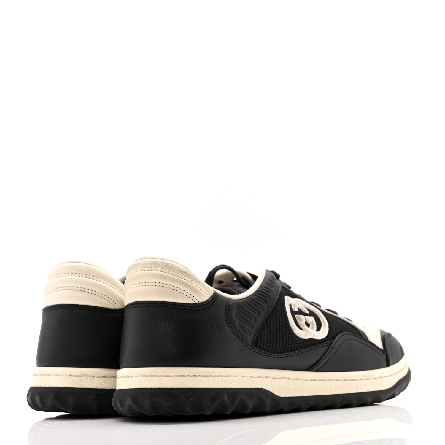 Dali Soft Calfskin Mens Mac80 Sneakers 10.5 Black White