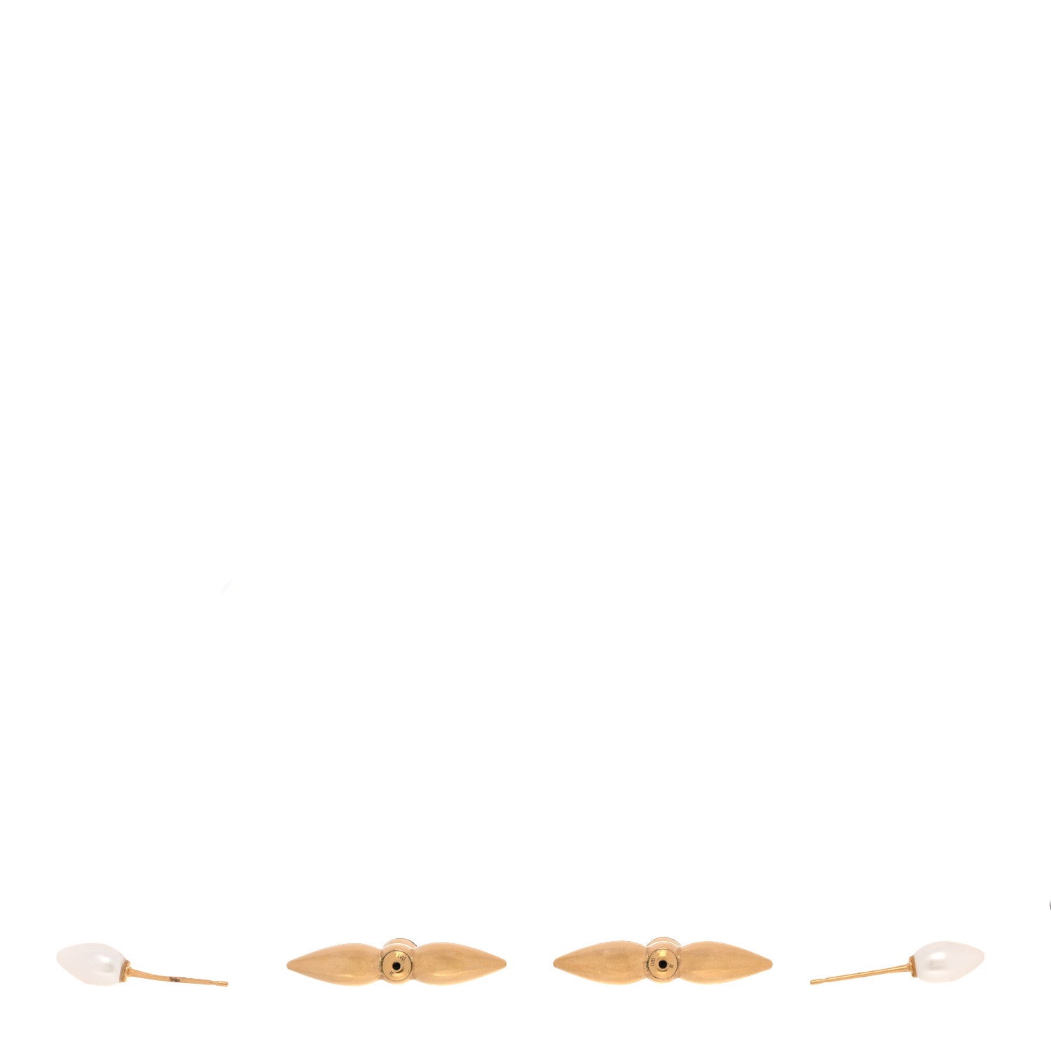 Pearl Louisette By Night Earrings Gold