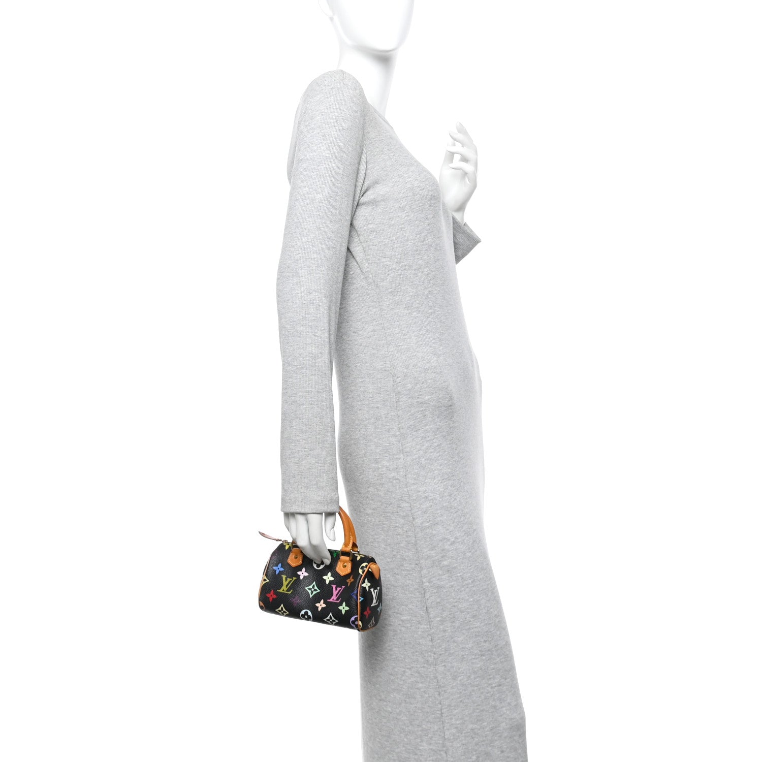 Monogram Multicolor Mini Sac HL Speedy Black