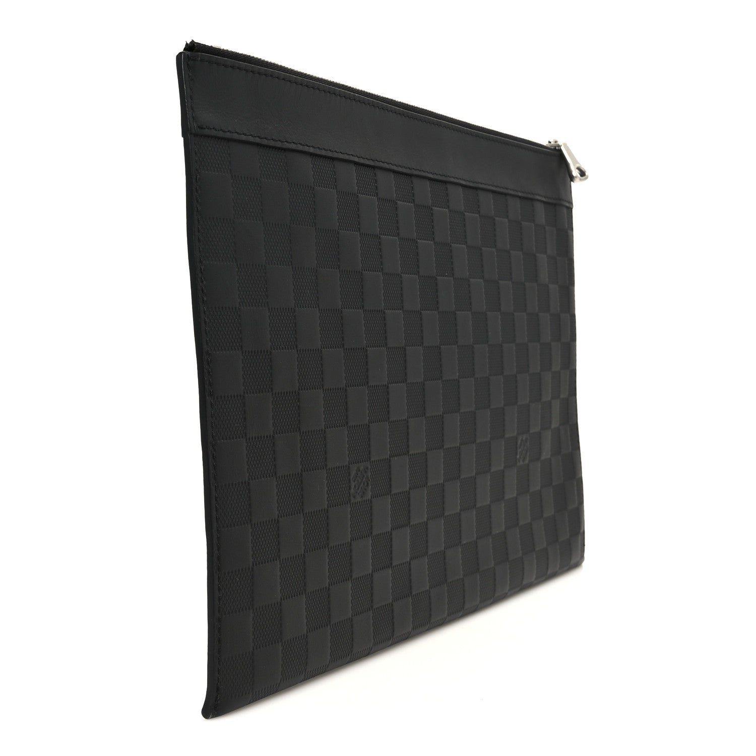 Damier Infini Discovery Pochette GM Onyx