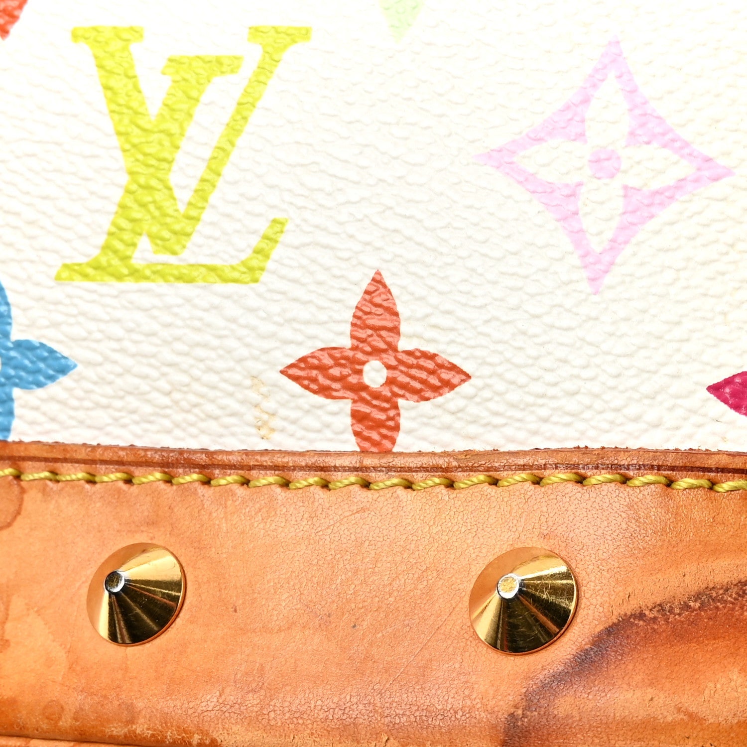 Monogram Multicolor Alma White