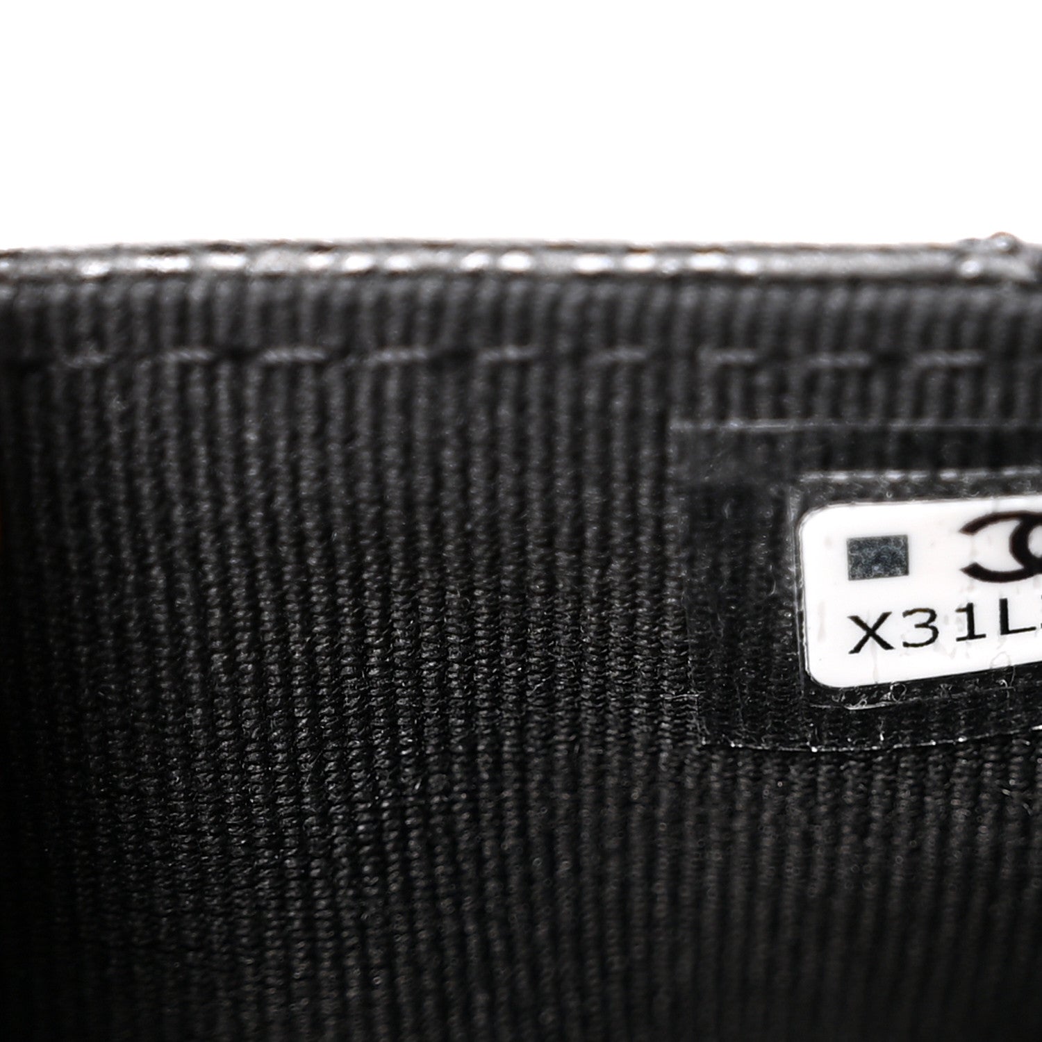 Caviar Quilted Chain Camera Bag Black