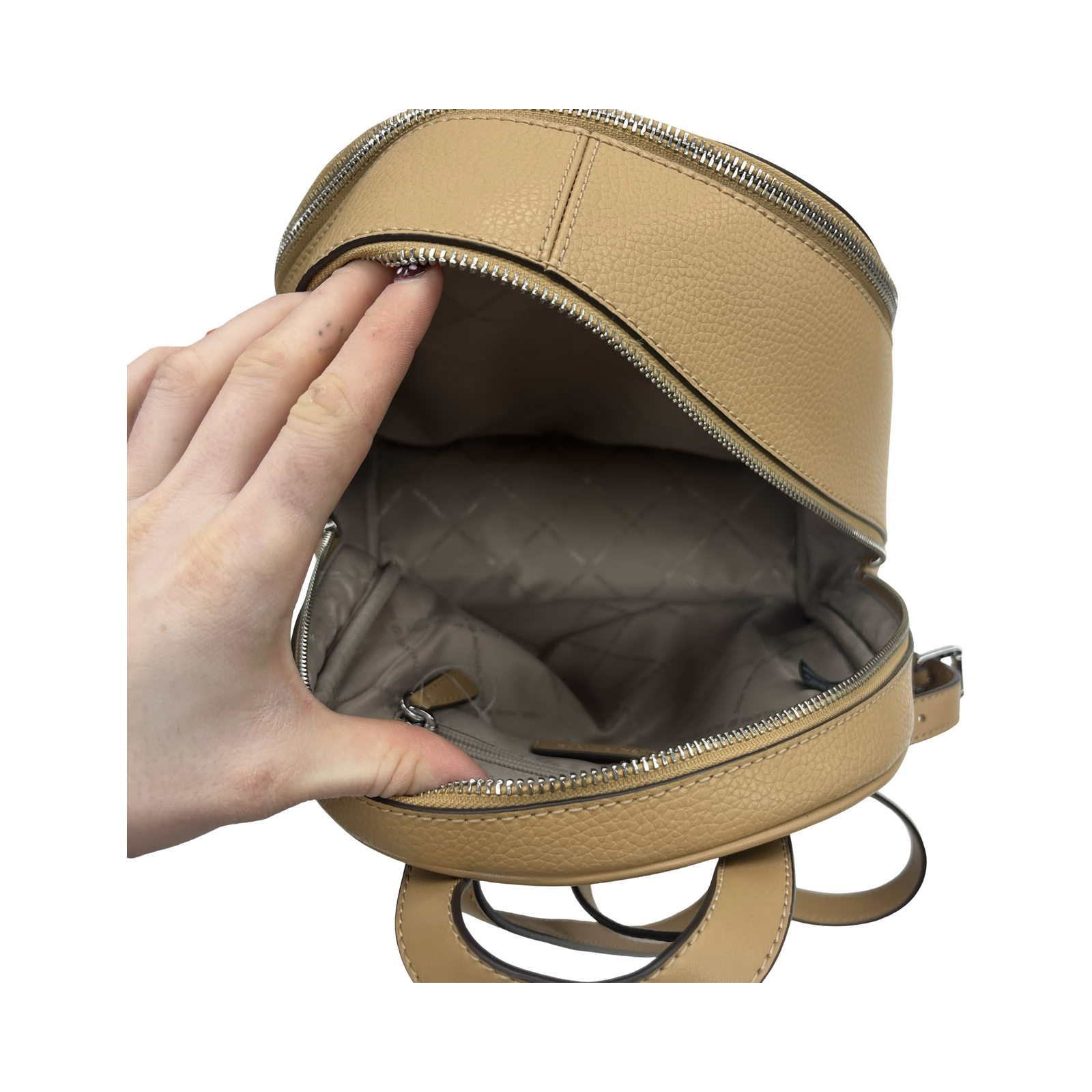 Backpack Designer By Michael Kors In Brown, Size:Medium