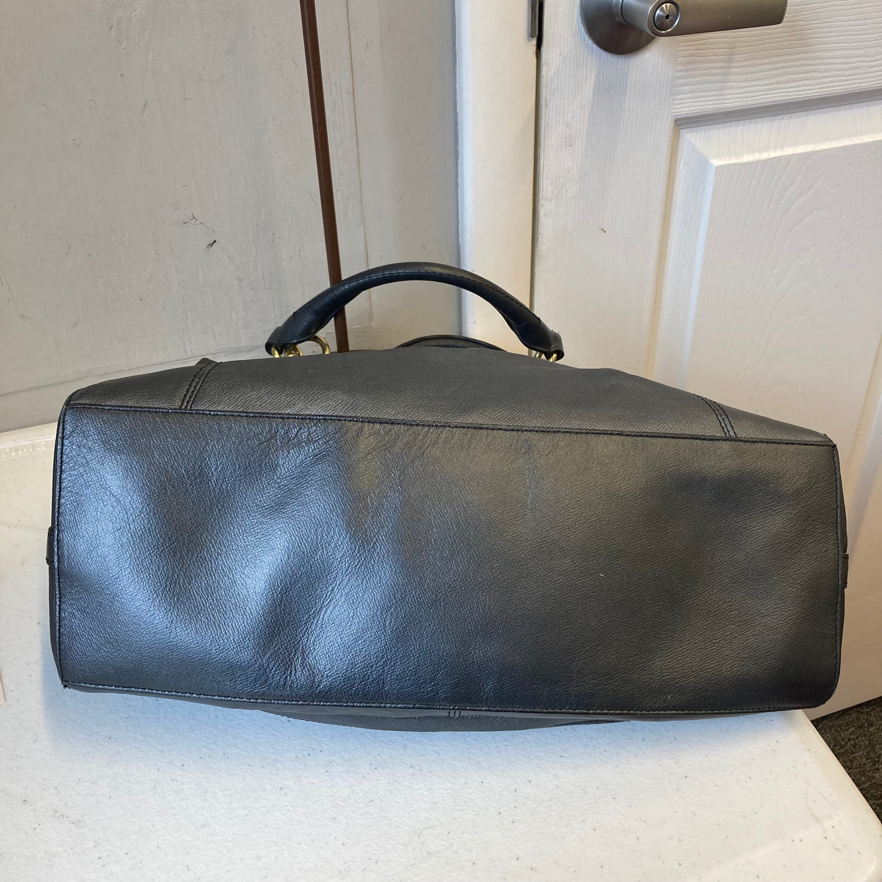 Handbag Designer By Coach In Blue, Size:Medium