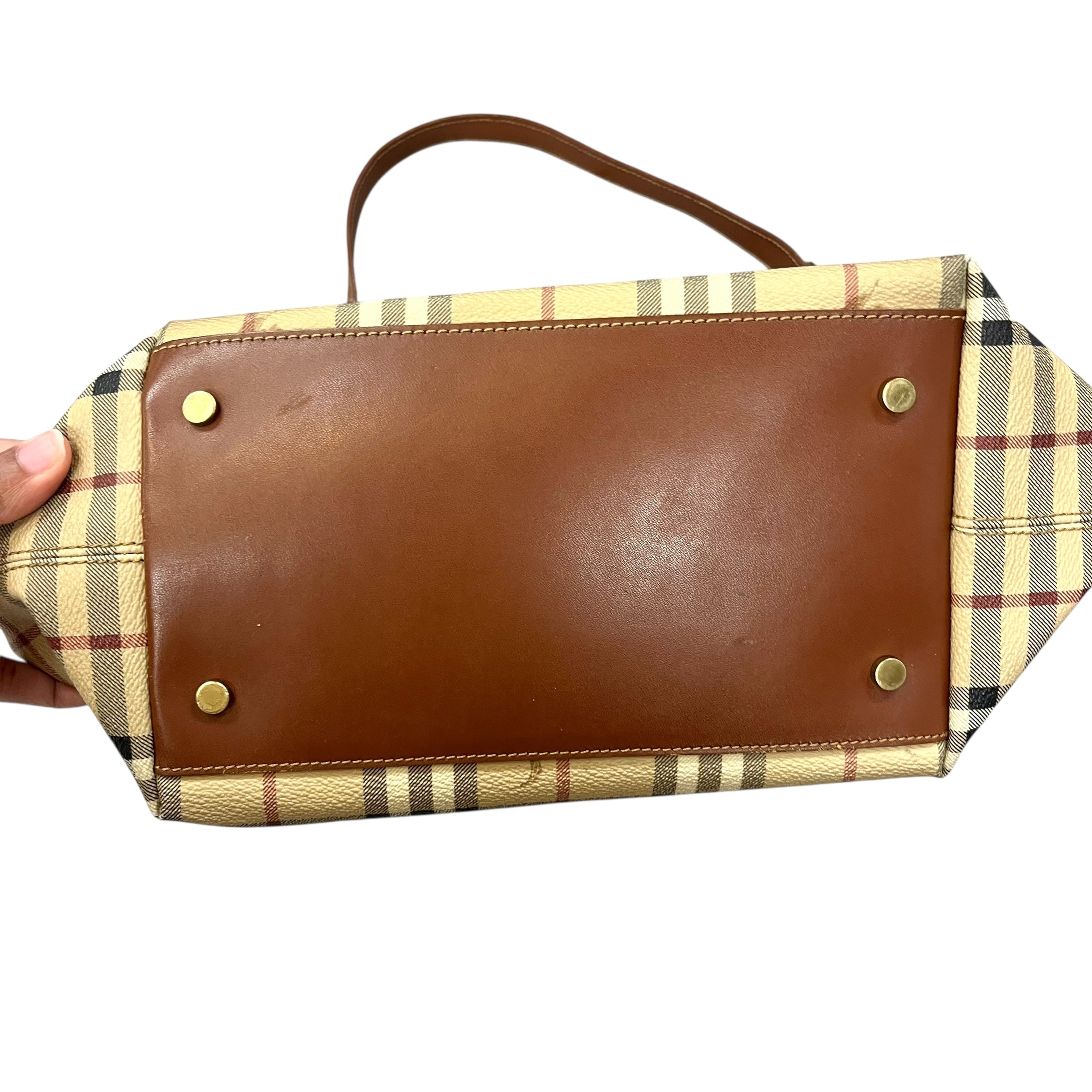 Handbag Luxury Designer By Burberry, Size: Medium