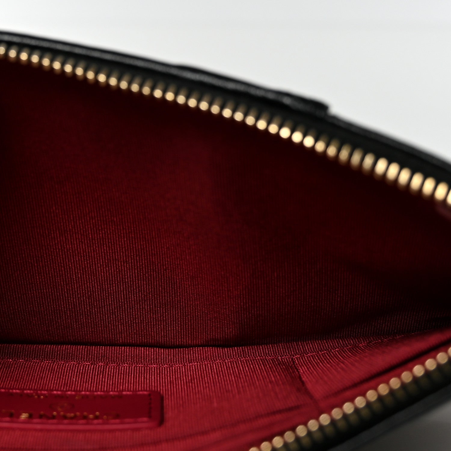 Goatskin Quilted Chanel 19 Flat Wallet Pouch Black