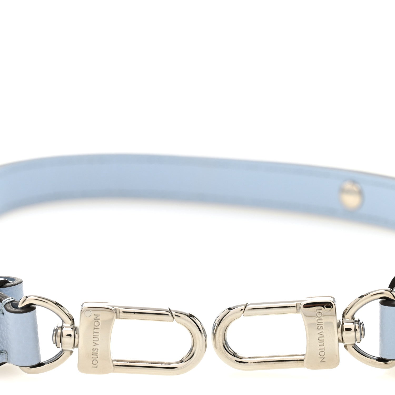 Calfskin Adjustable Strap Light Blue