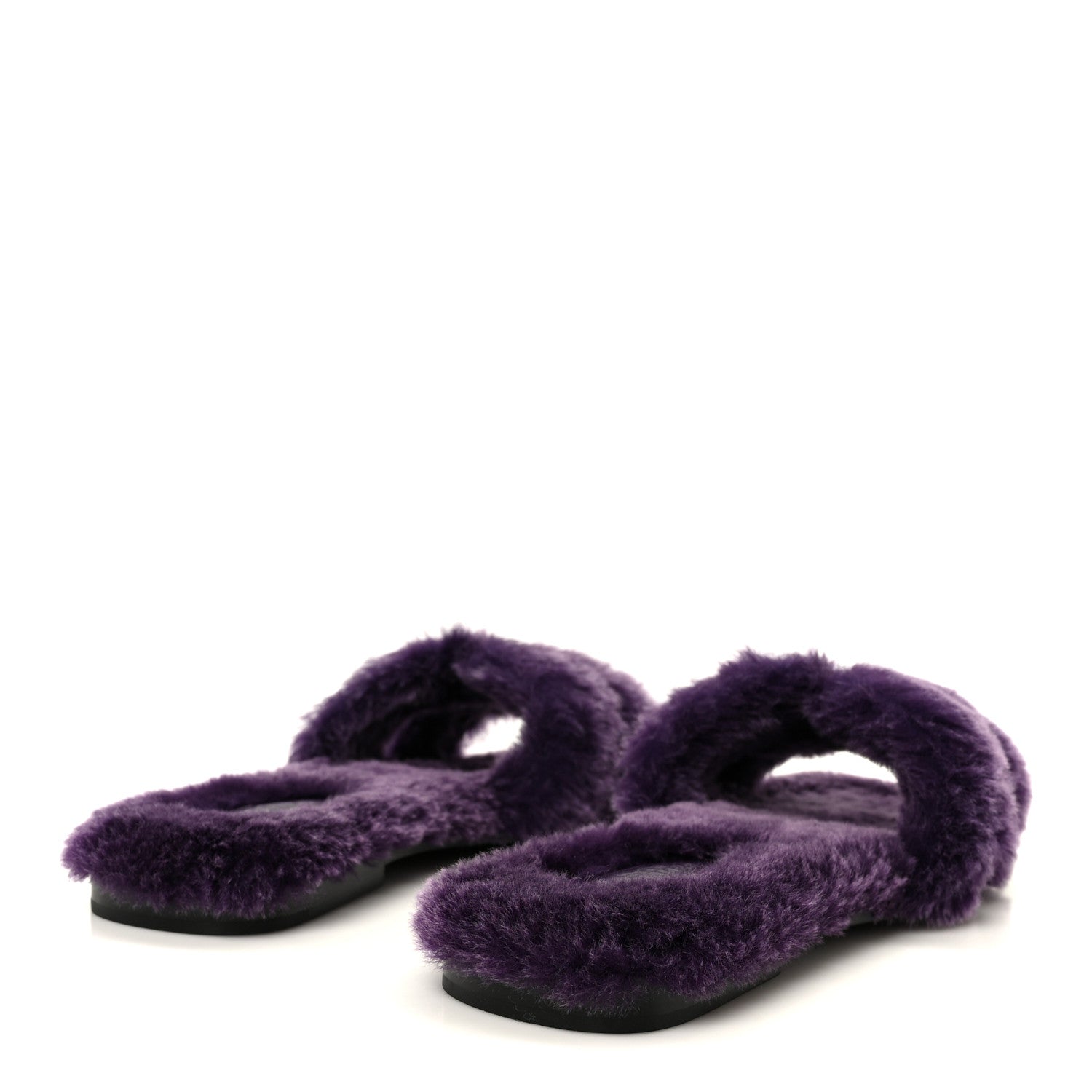 Woolskin Oran Sandals 38.5 Violet Fonce