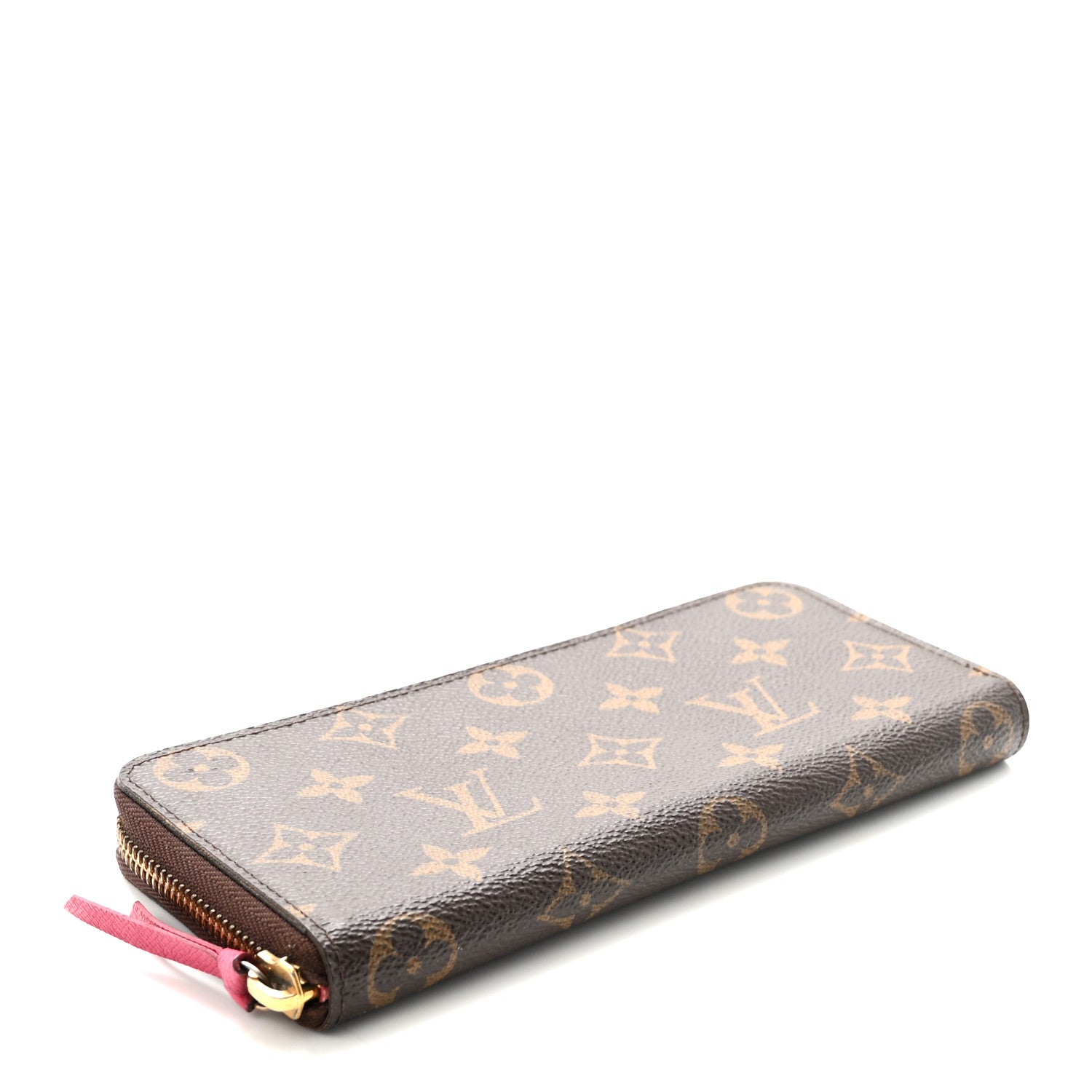 Monogram Clemence Wallet Fuchsia