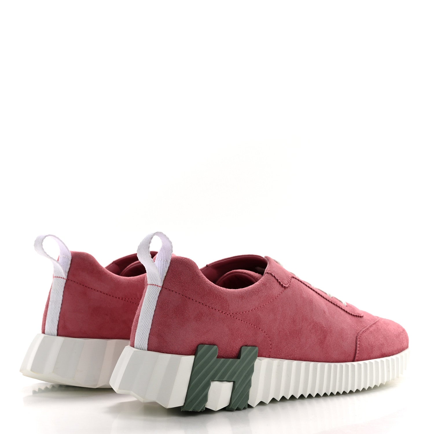 Suede Goatskin Bouncing Sneakers 38 Rose Aphrodite