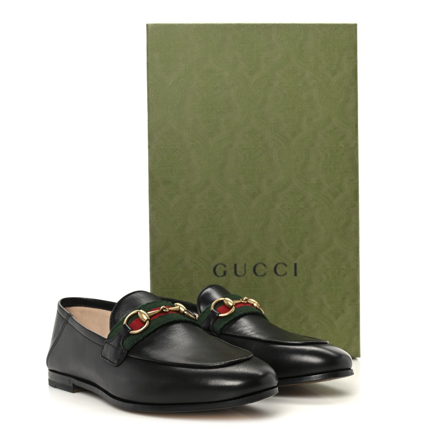 Malaga Kid Web Womens Horsebit Loafers 35 Black