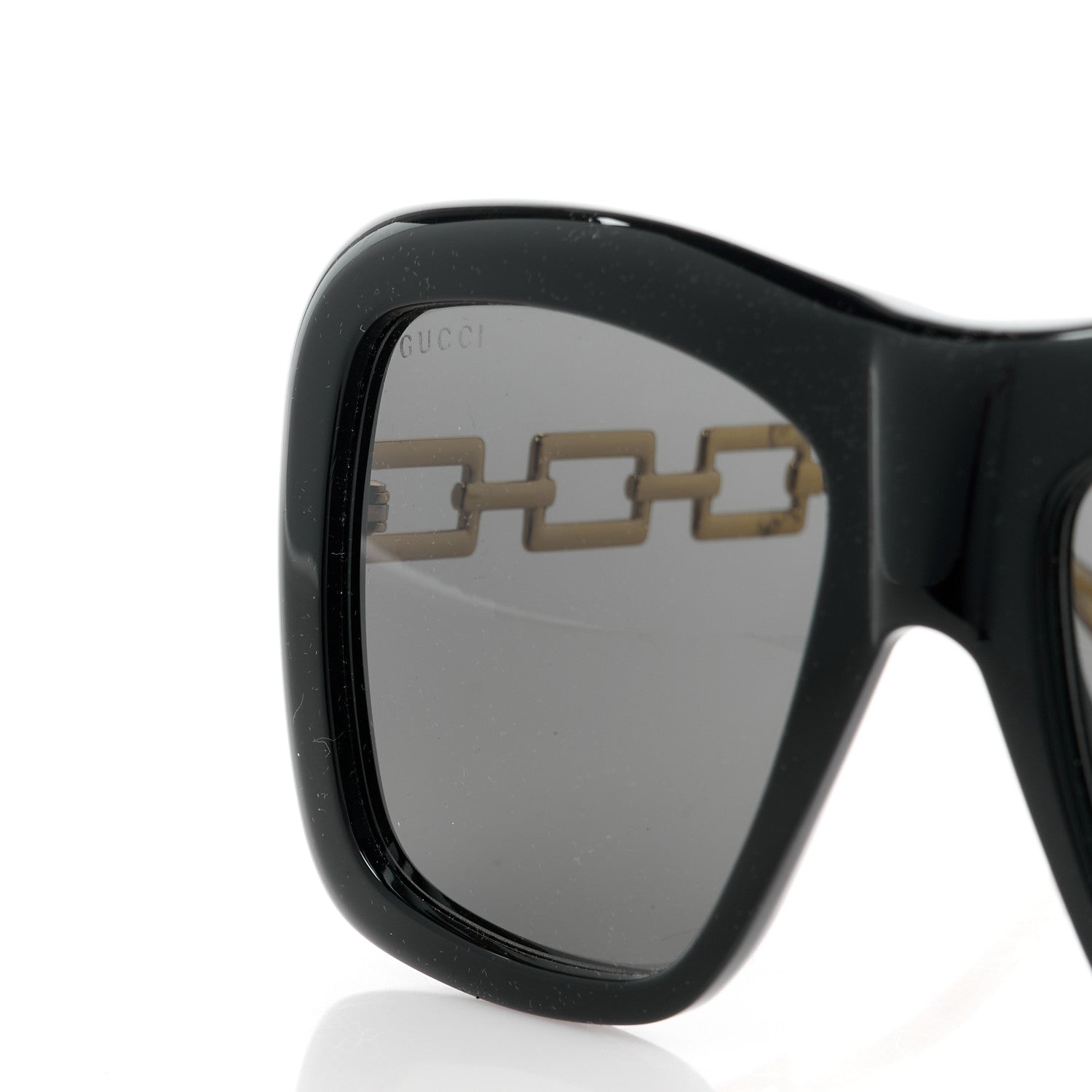 Oversize Square Frame GG0499S Sunglasses Black
