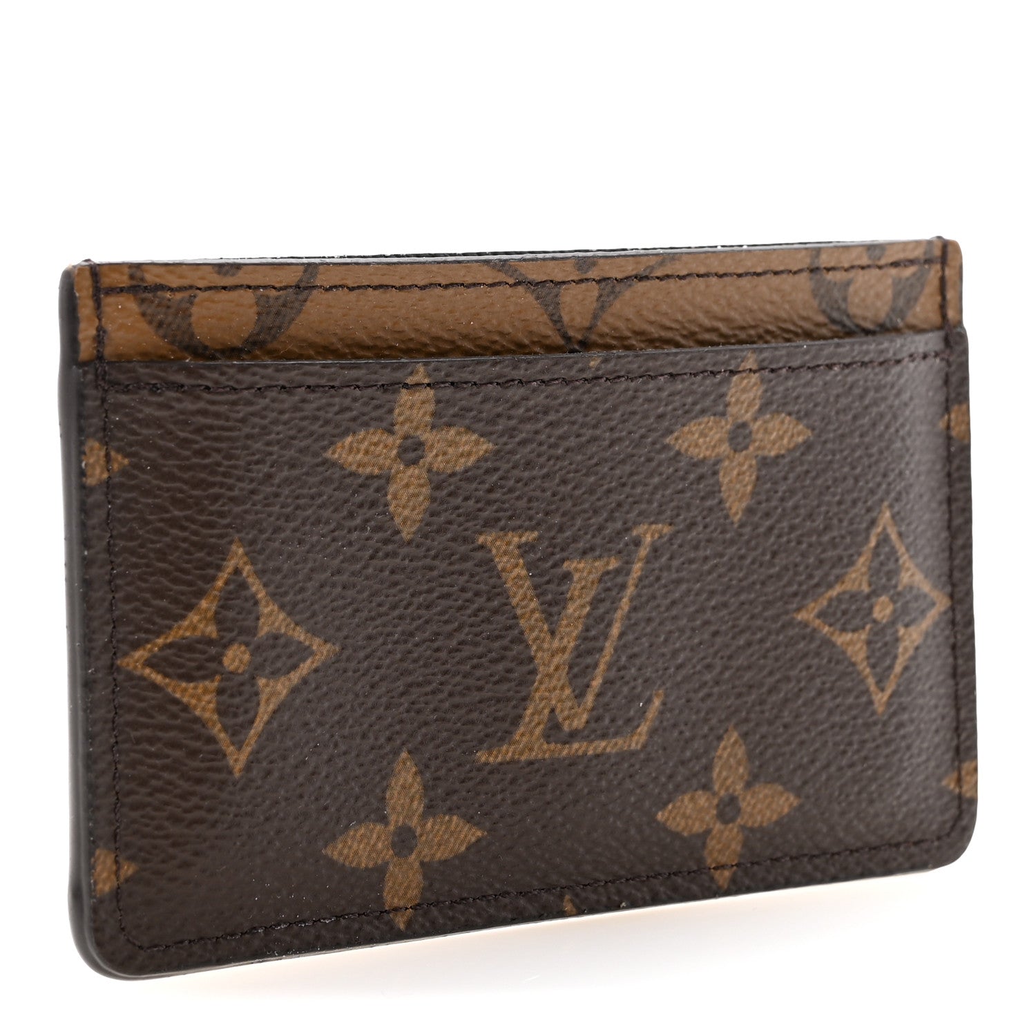 Reverse Monogram Card Holder