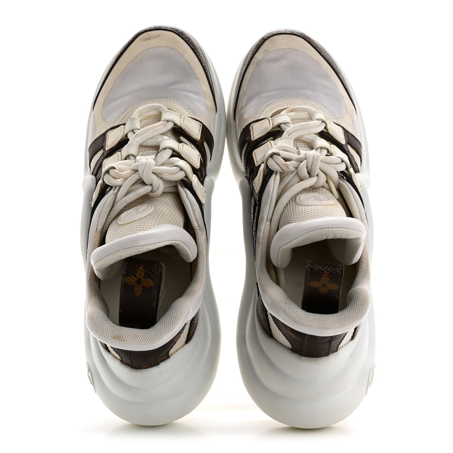 Patent Monogram LV Archlight Sneakers 37 White