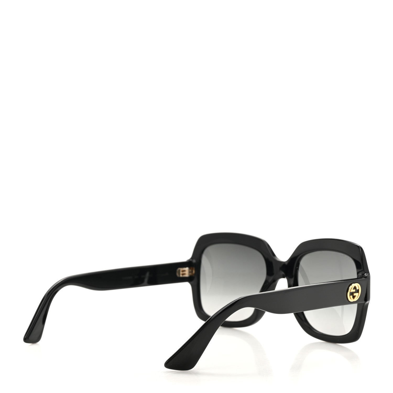 Acetate Square Frame Sunglasses GG0036S Black