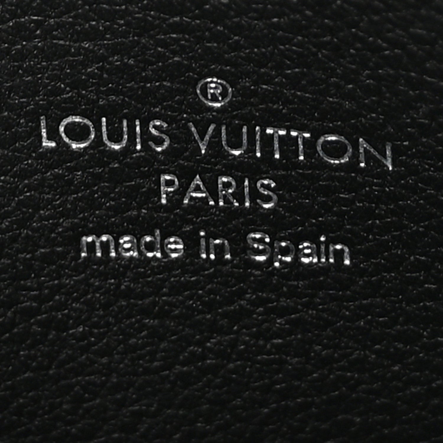 Calfskin Lockme Zippy Coin Purse Black