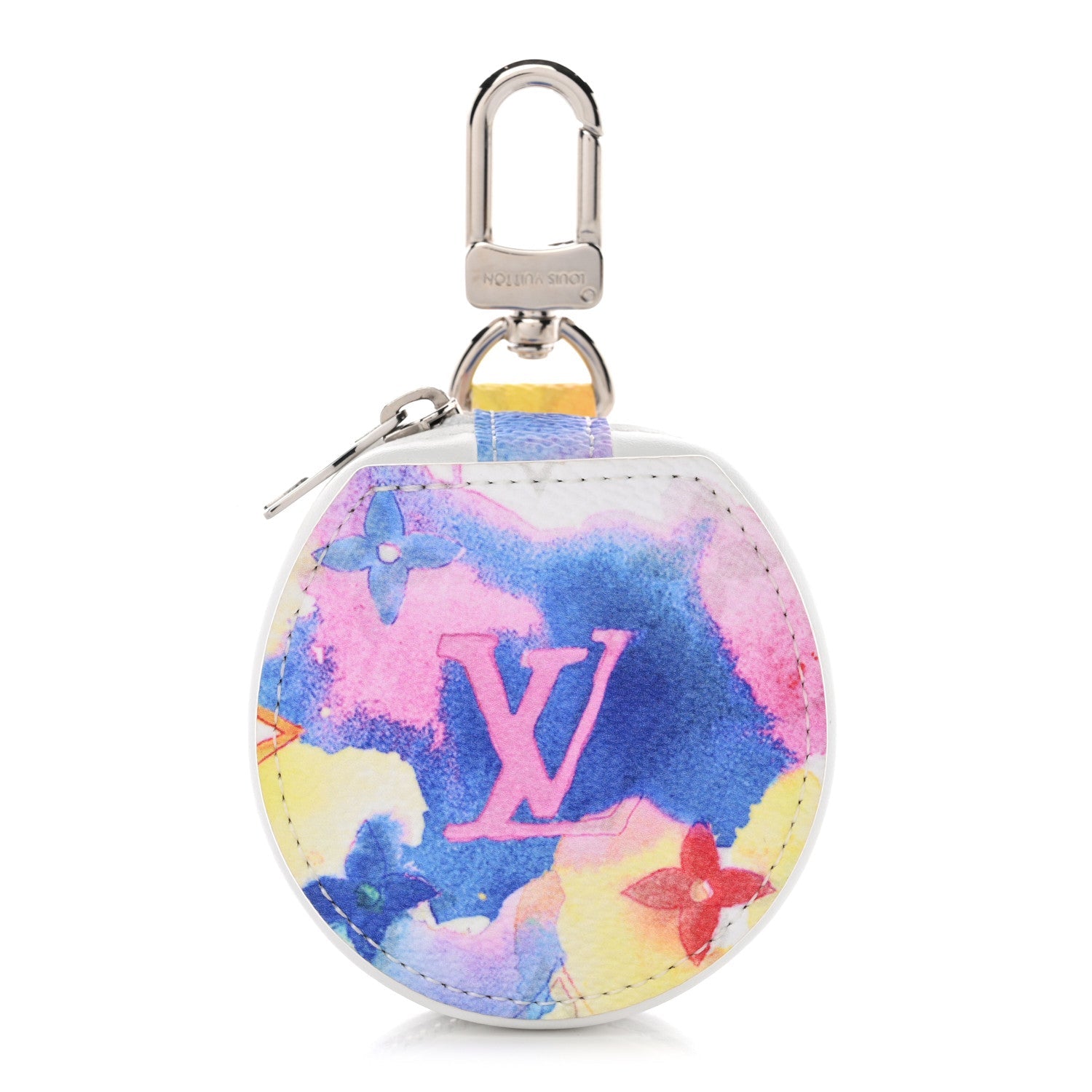 Monogram Watercolor Wireless Earphones Case