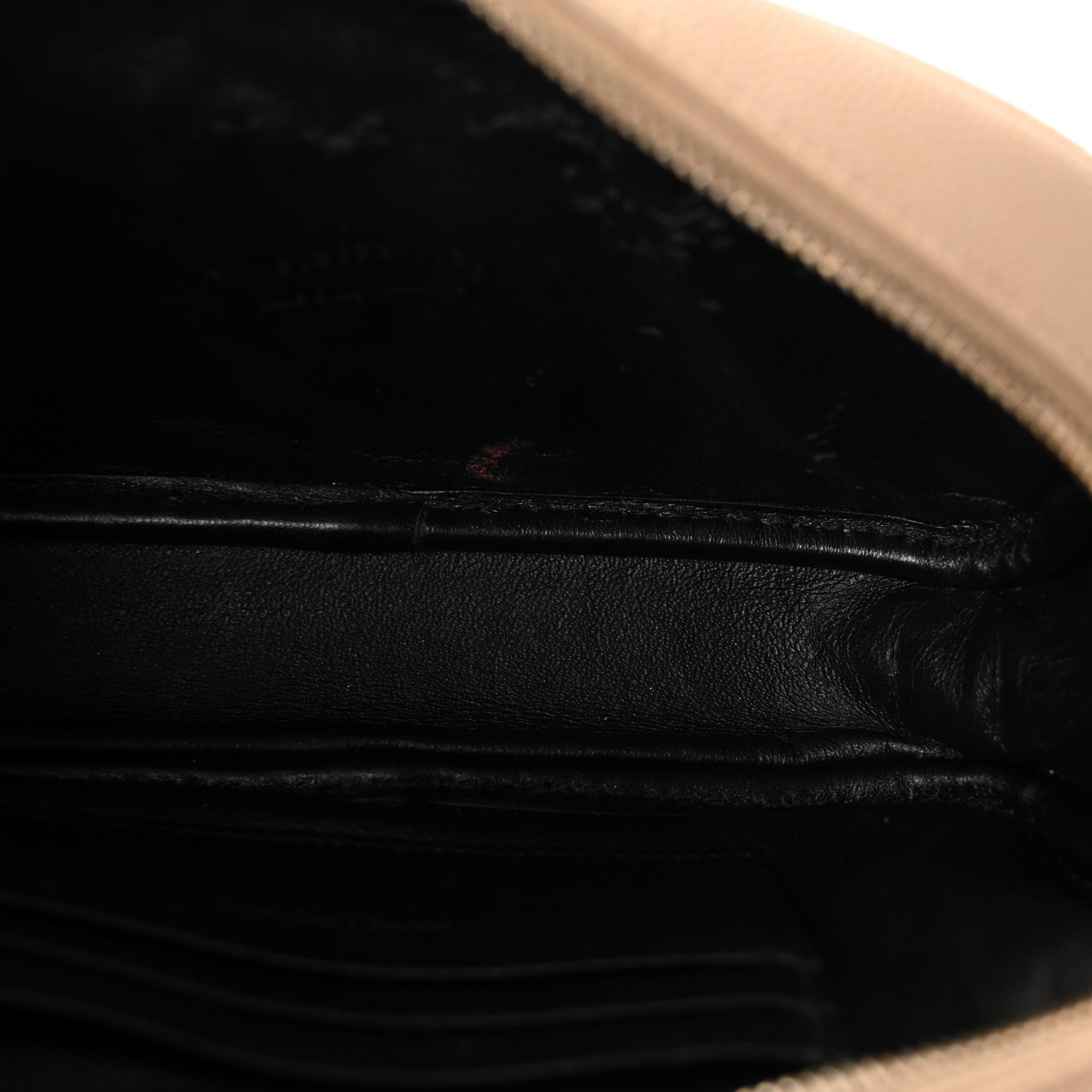 Grain De Poudre Matelasse Monogram Mini Lou Camera Bag Dark Beige