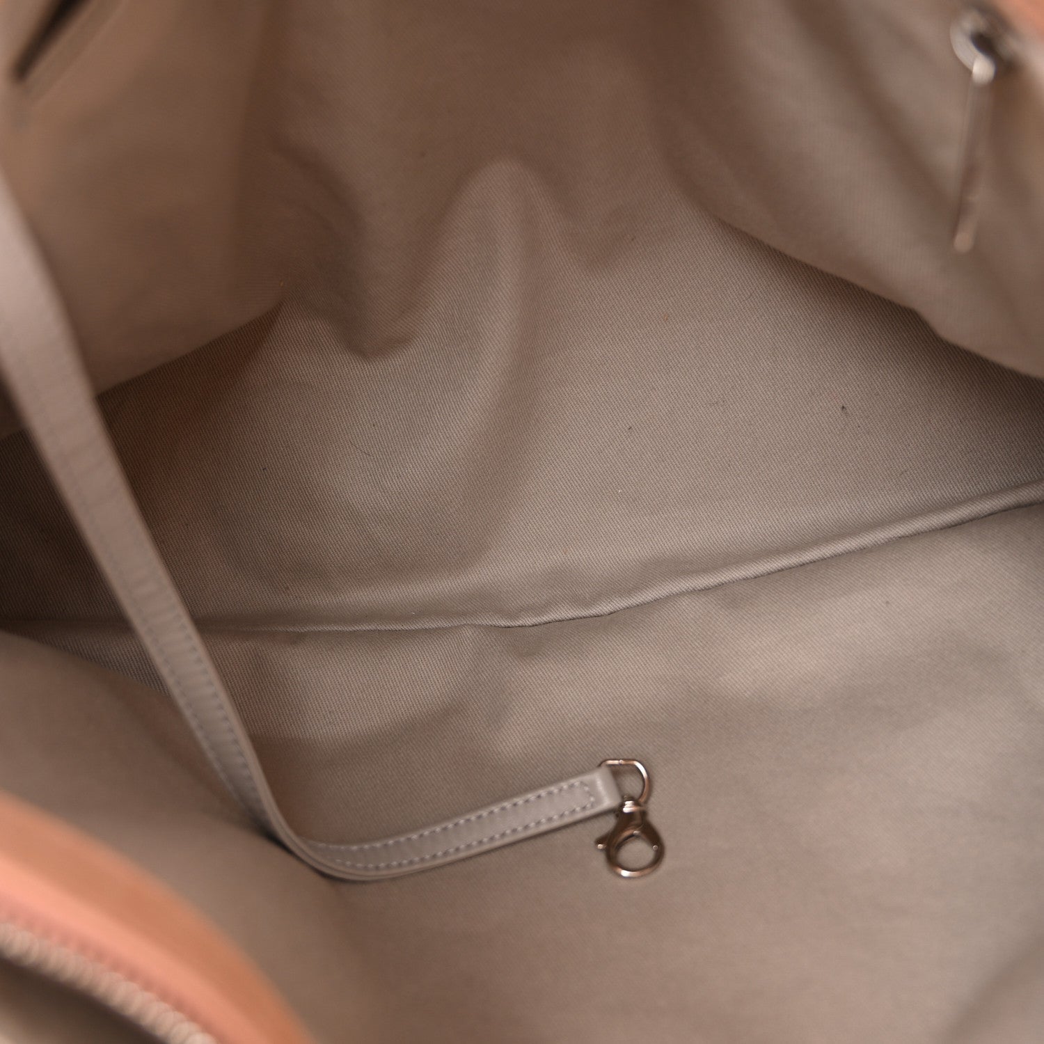 Iridescent Calfskin Large Sea Hit Tote Pink