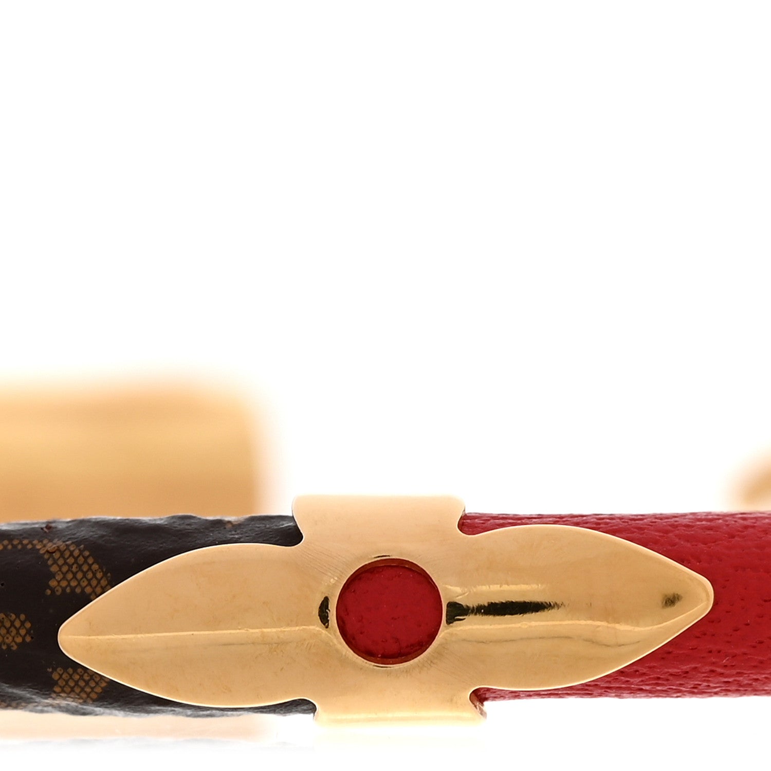 Monogram Daily Confidential Bracelet 17 Red