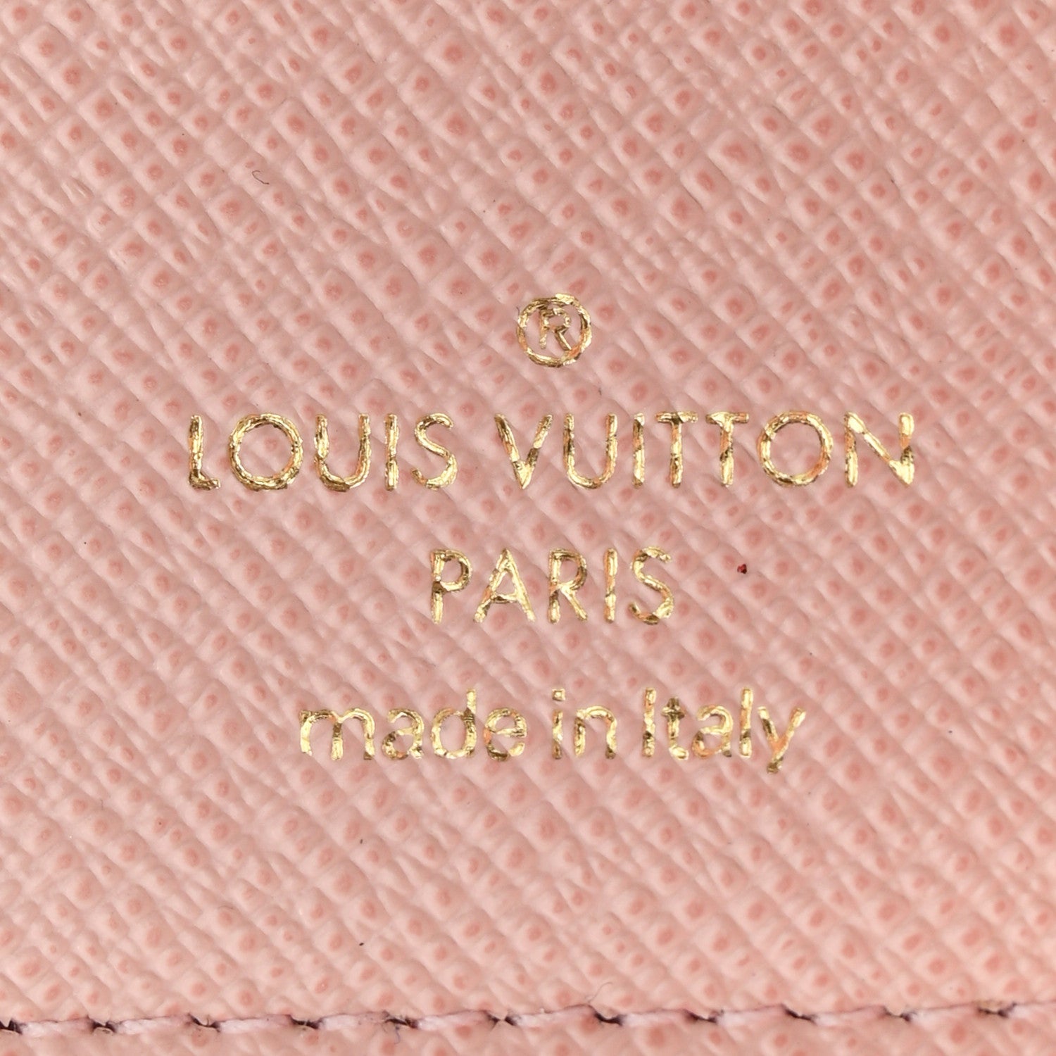 Monogram Lou Wallet Rose Ballerine