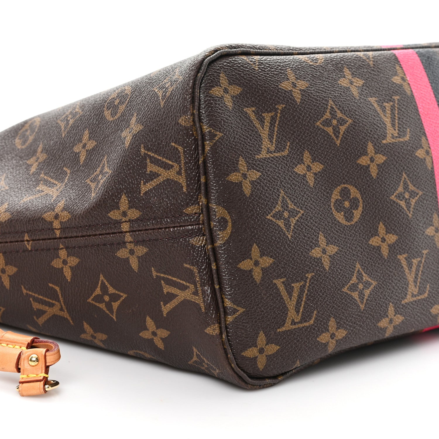 Monogram My LV Heritage Neverfull MM Fuchsia Black