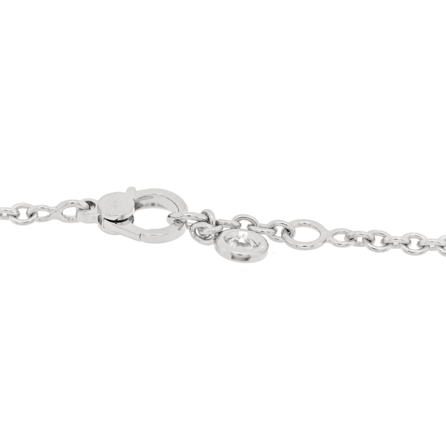 18K White Gold Diamond Finesse Bracelet ST