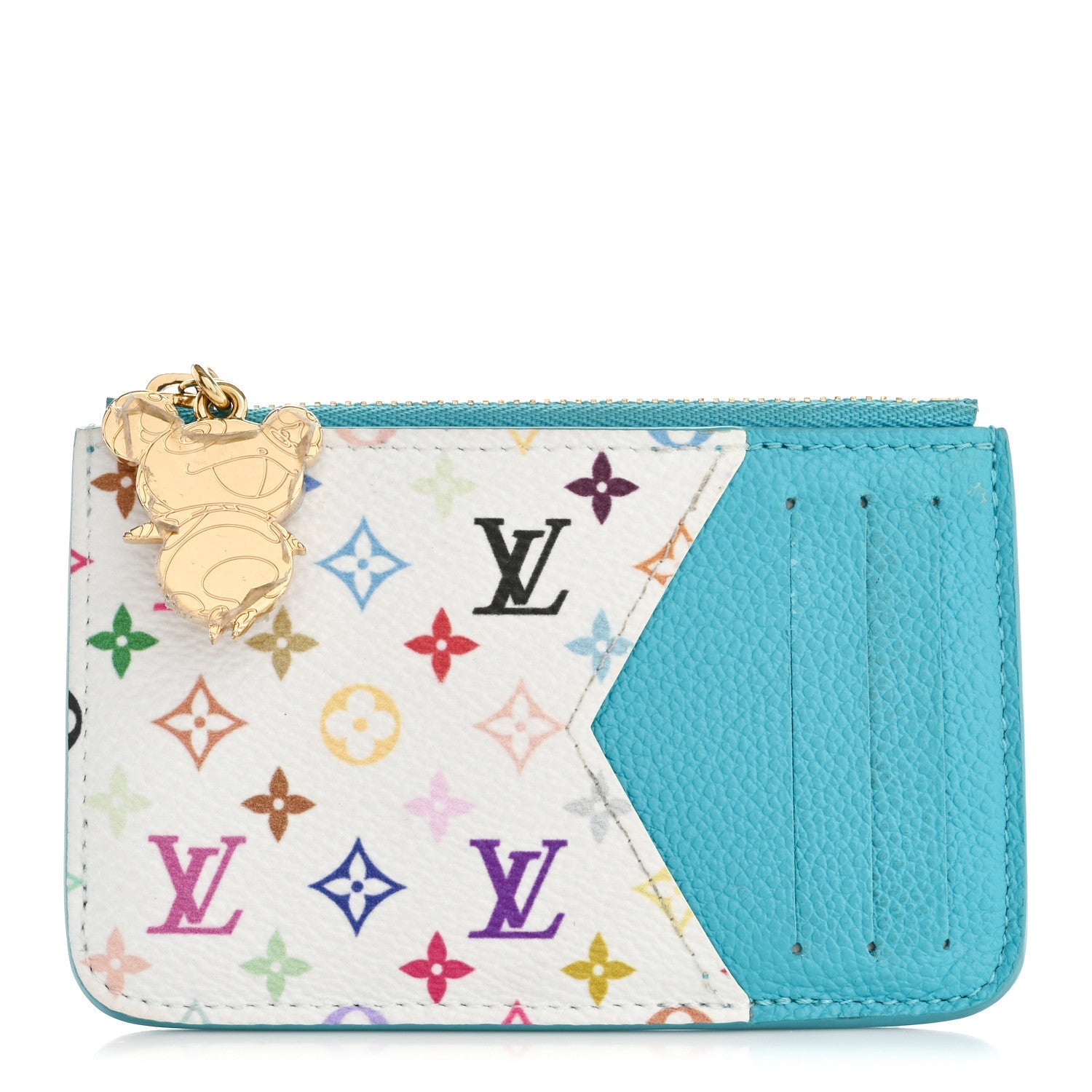 LV X TM Monogram Romy Card Holder Kabira Blue
