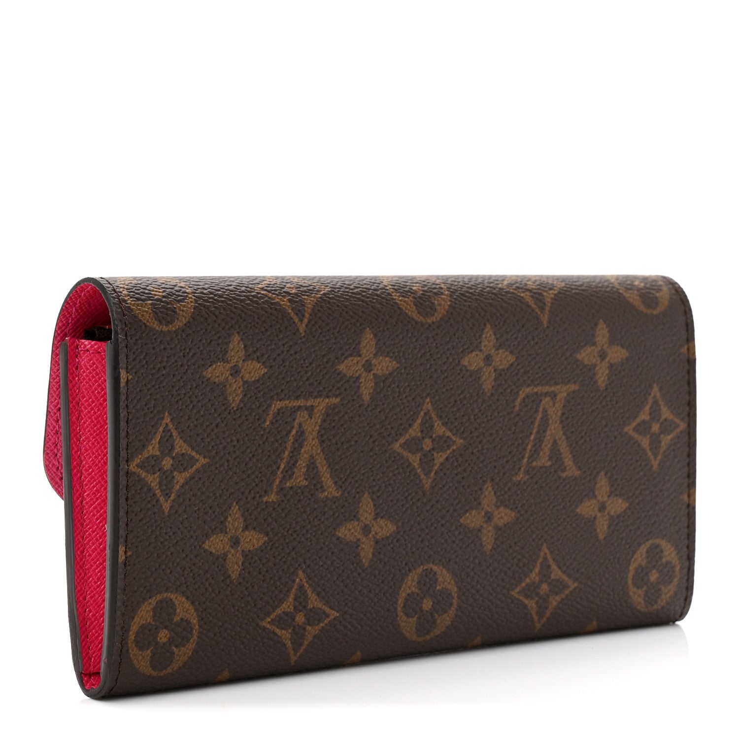 Monogram Emilie Wallet Fuchsia
