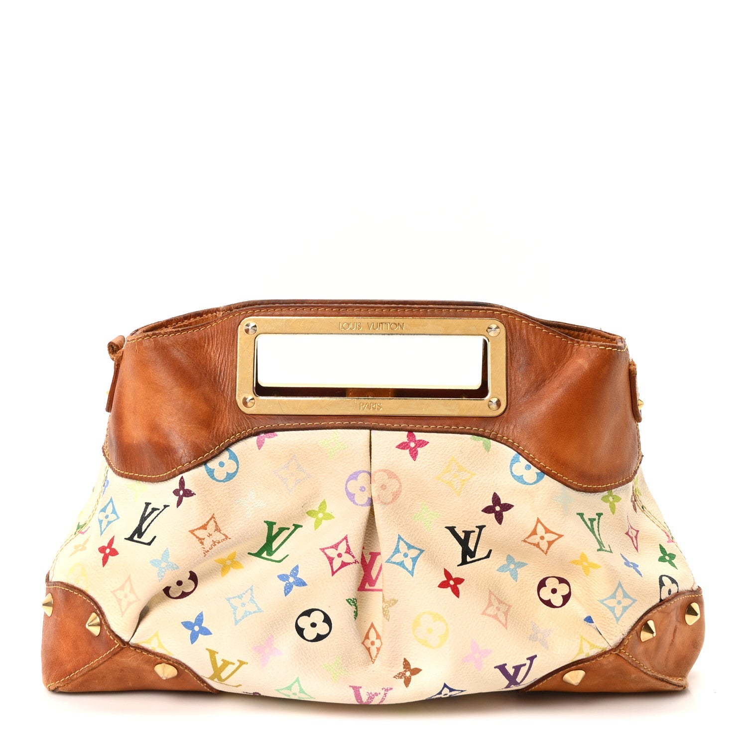 Monogram Multicolor Judy MM White