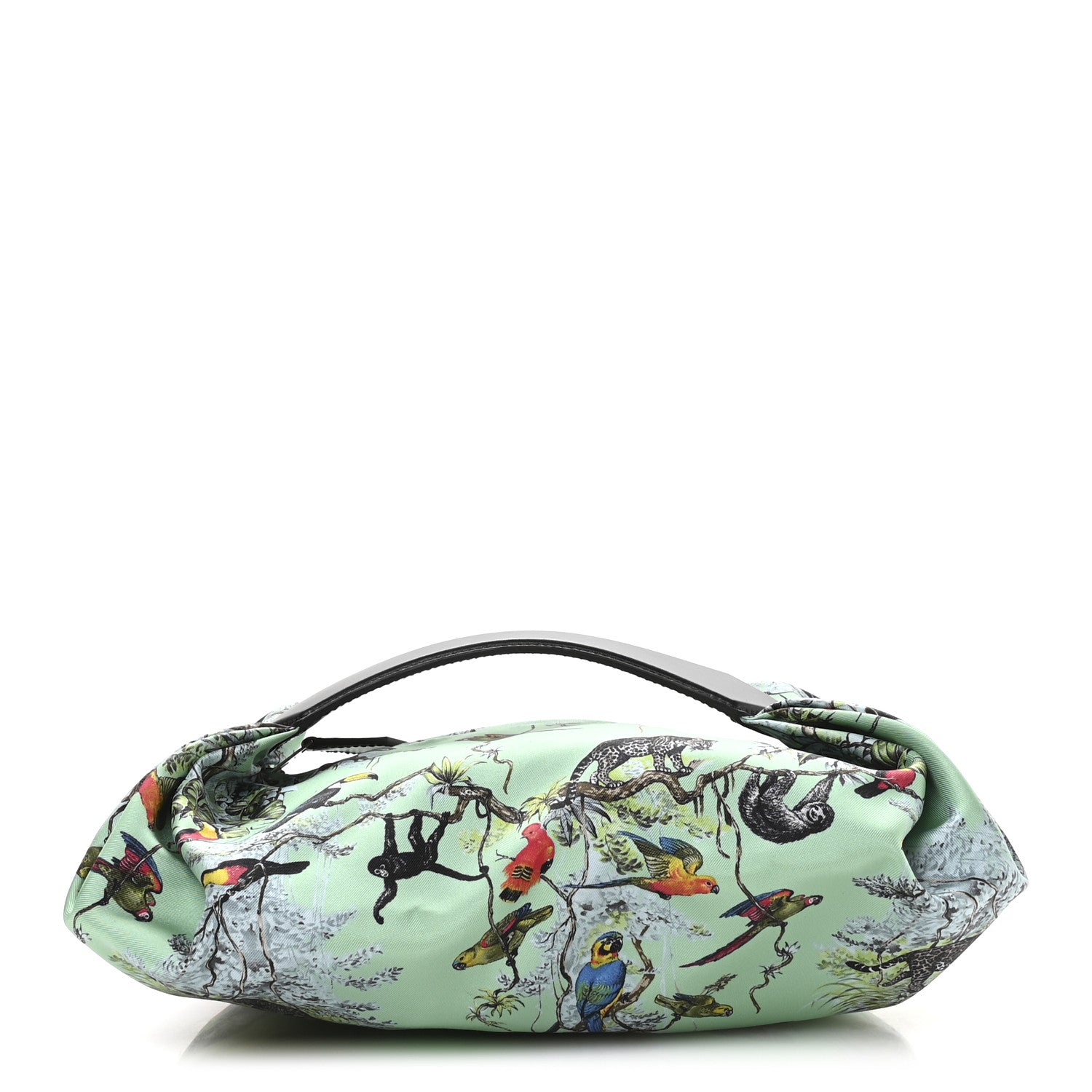 Silk Balusoie Bag Menthe Black