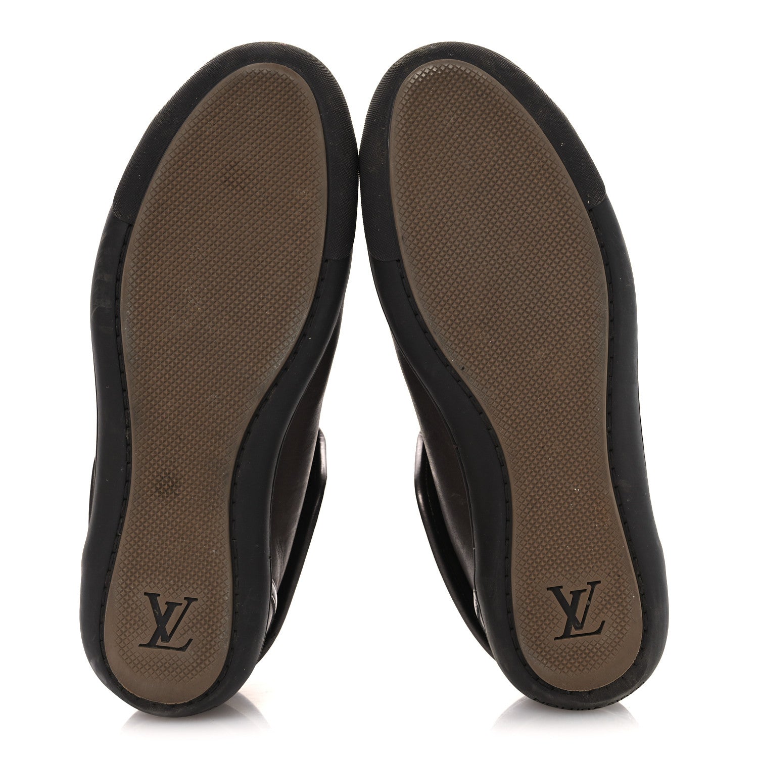 Calfskin Monogram Brea Sneaker 34.5 Brown