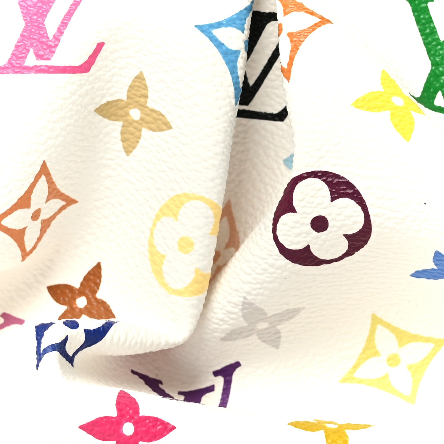 Monogram Multicolor Judy PM White