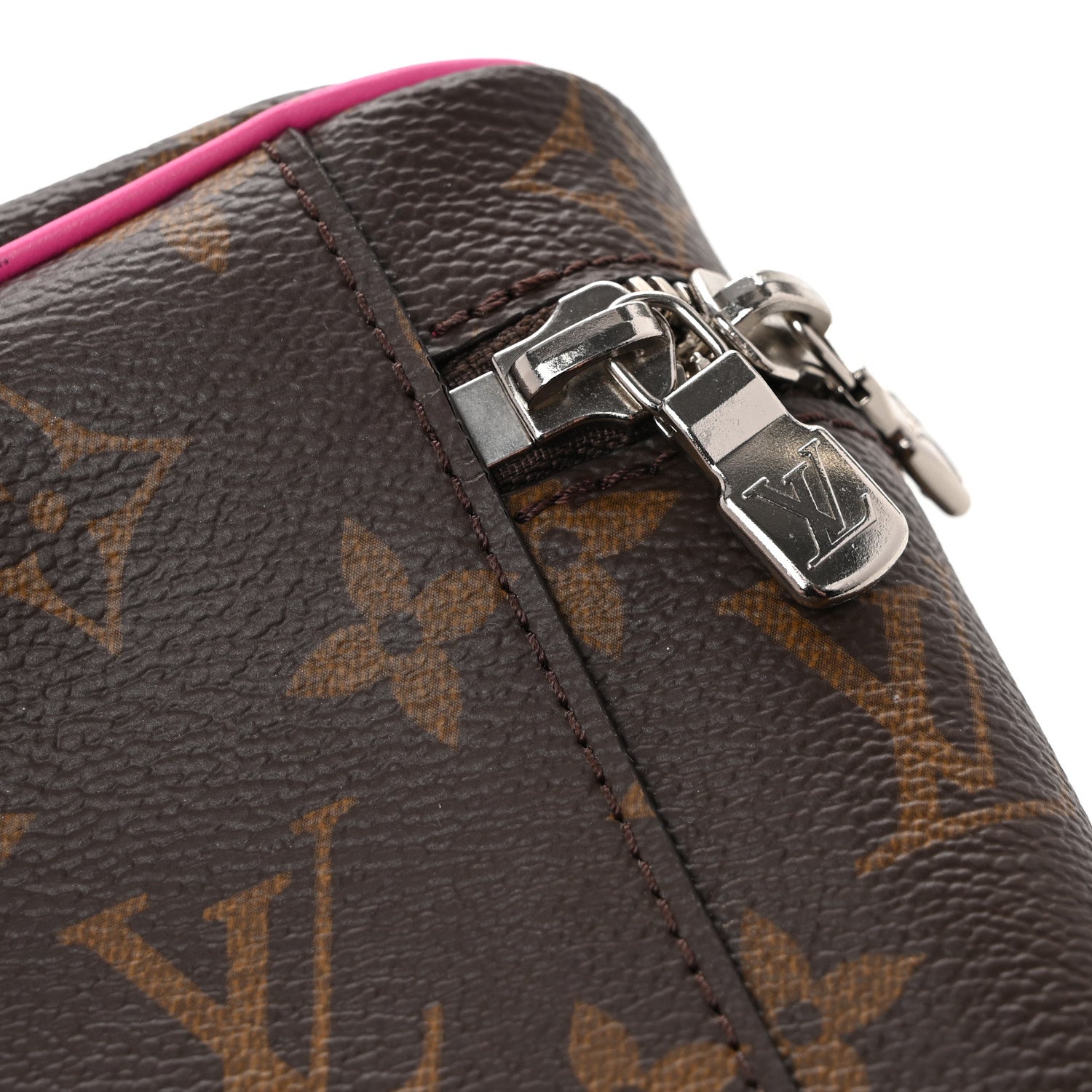 Monogram Macassar Nice Mini Fuchsia