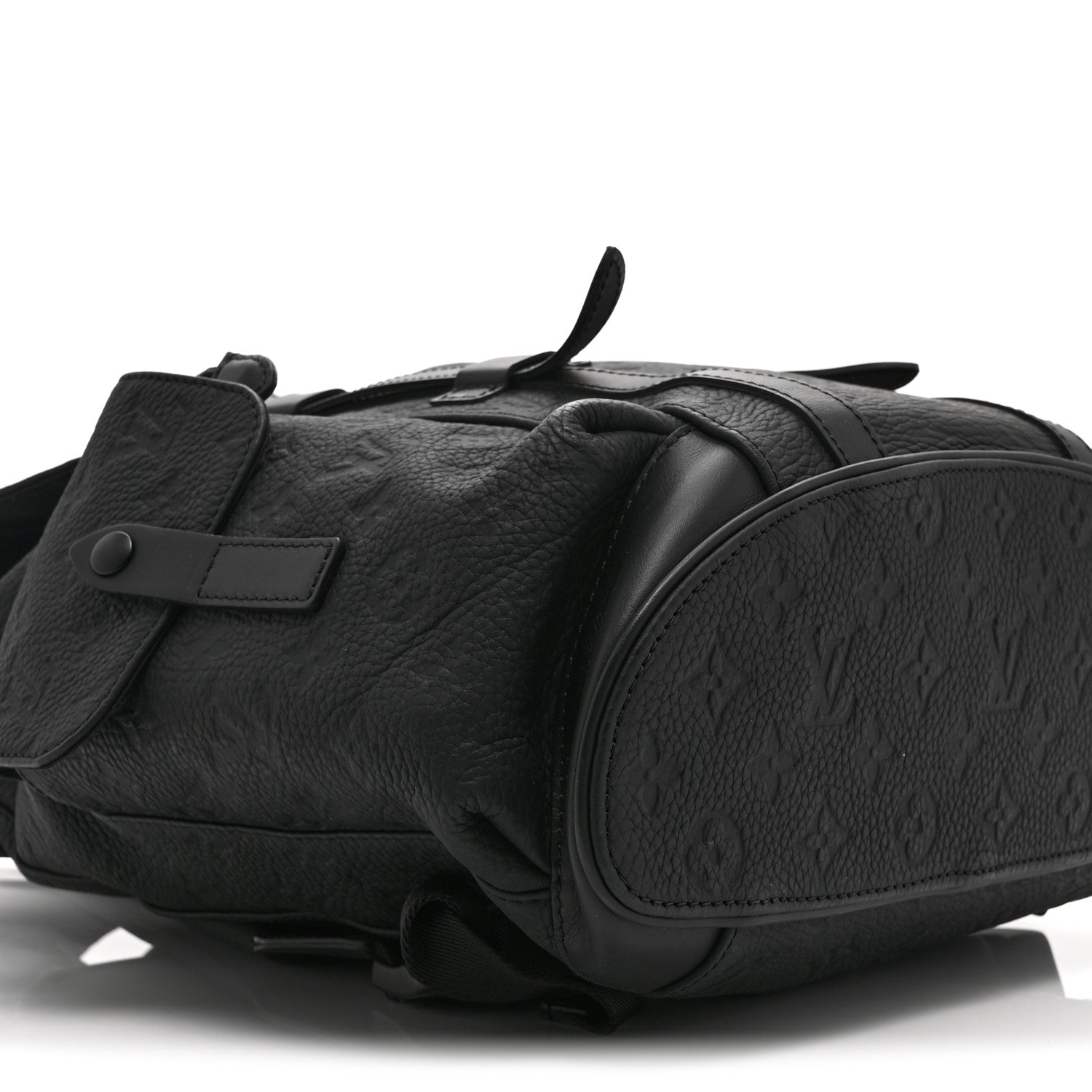 Taurillon Monogram Christopher PM Backpack Black