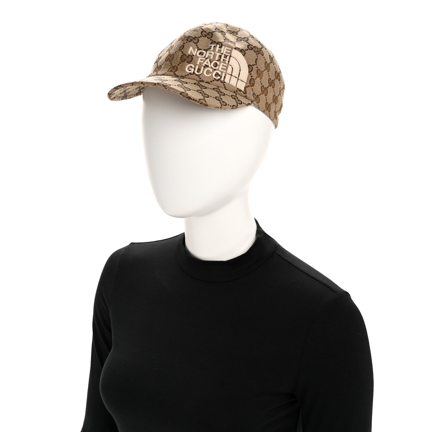 X THE NORTH FACE Monogram Baseball Hat XS Beige