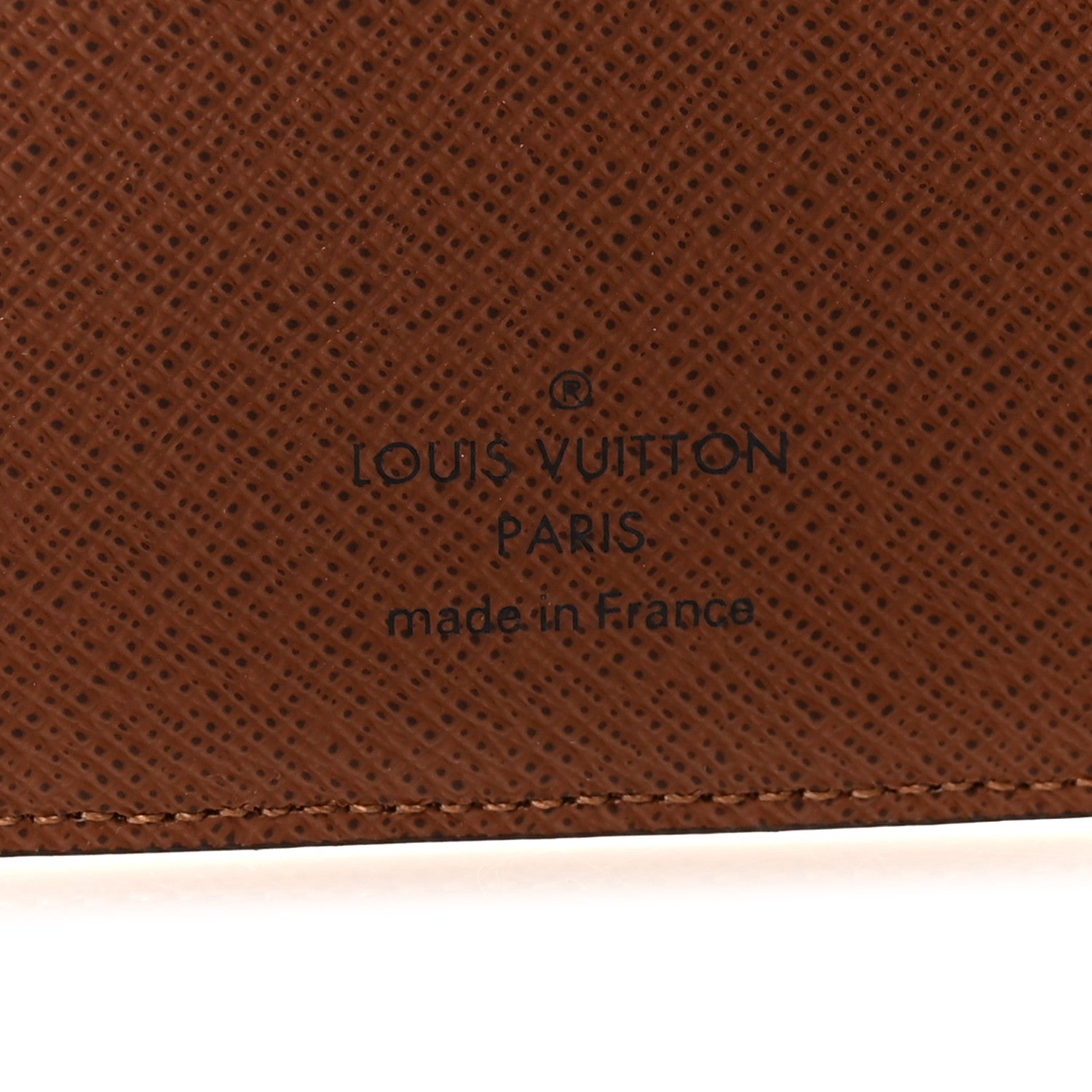 Monogram Desk Agenda Cover